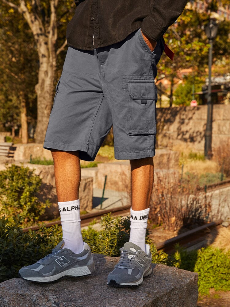 CREW SHORT (AIRCRAFT GRAY) - Image 2