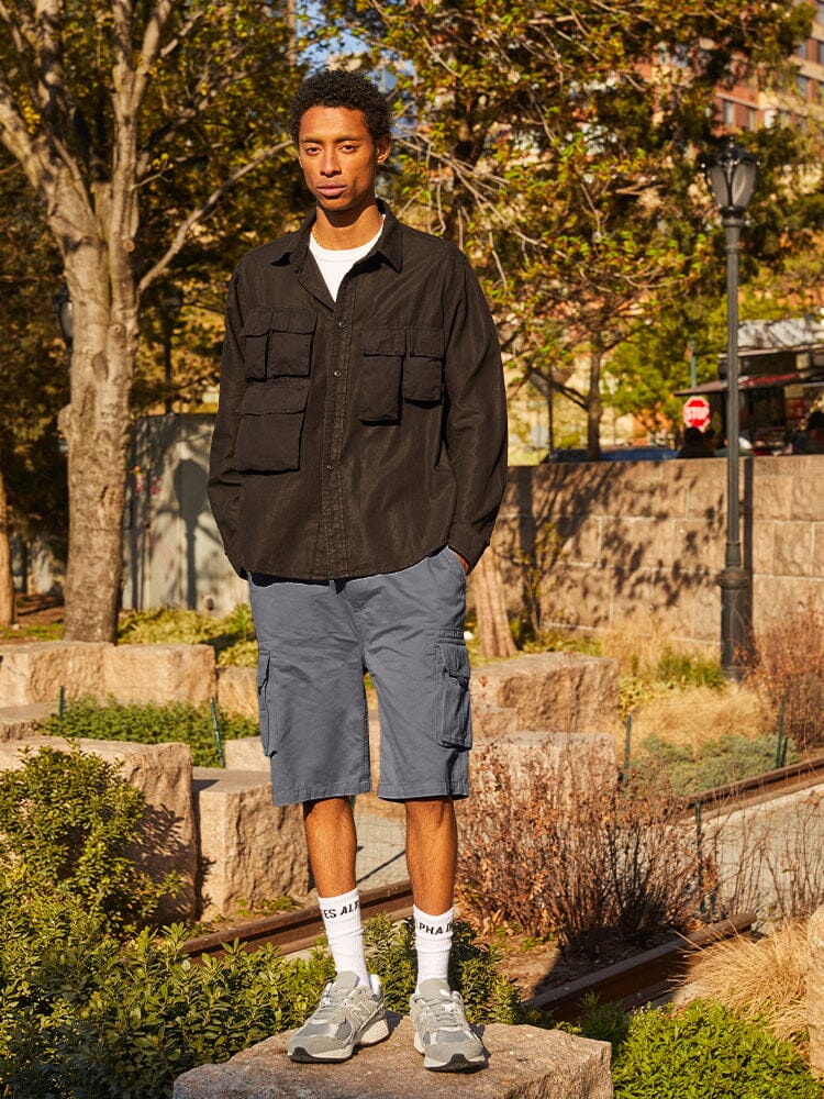 CREW SHORT (AIRCRAFT GRAY) - Image 3