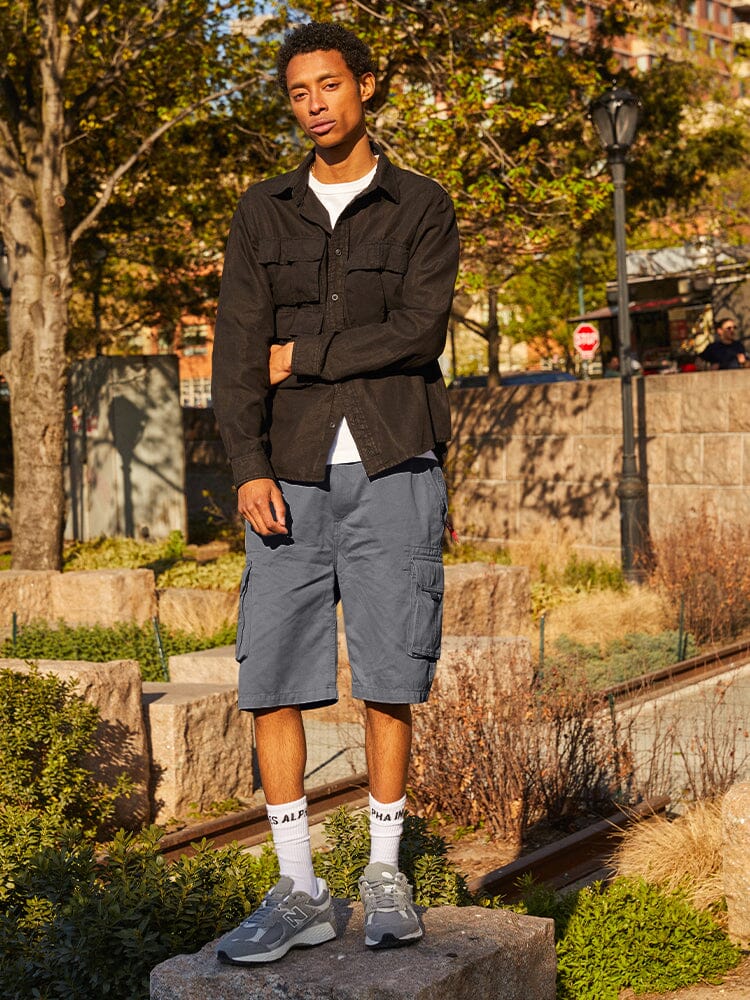 CREW SHORT (AIRCRAFT GRAY) - Image 4