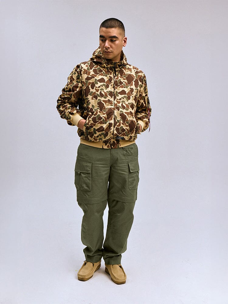 CONVERTIBLE CARGO PANT (OG-107 GREEN) - Image 3