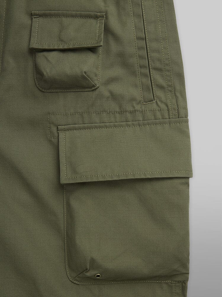 CONVERTIBLE CARGO PANT (OG-107 GREEN) - Image 7