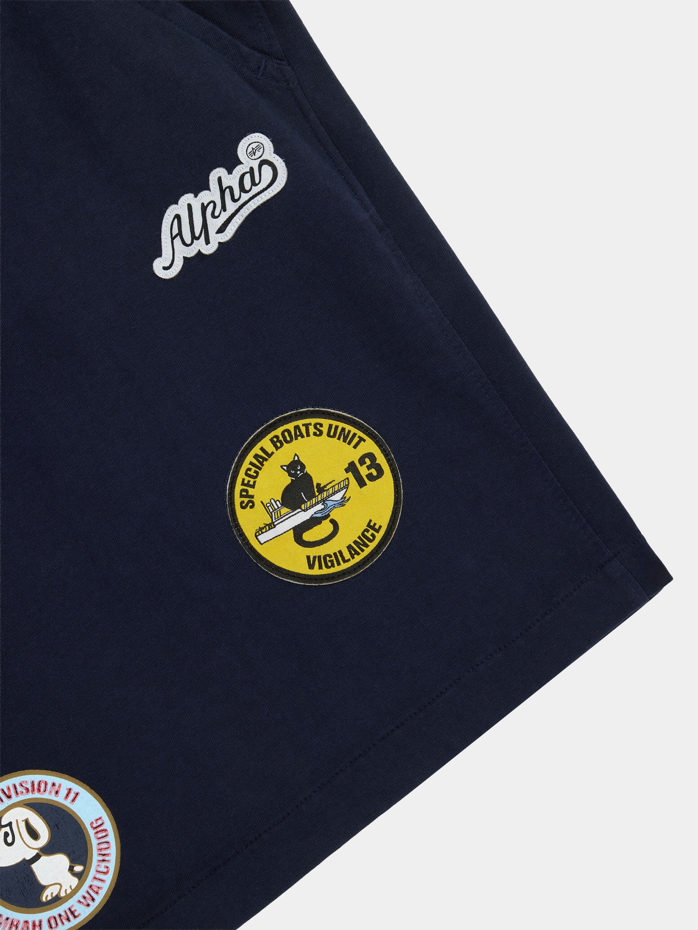 PATCHED JERSEY SHORT - Image 11