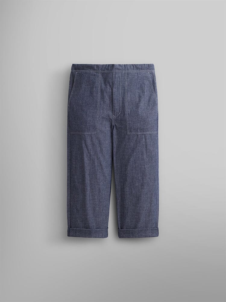 WIDE LEG COTTON TROUSER - Image 10