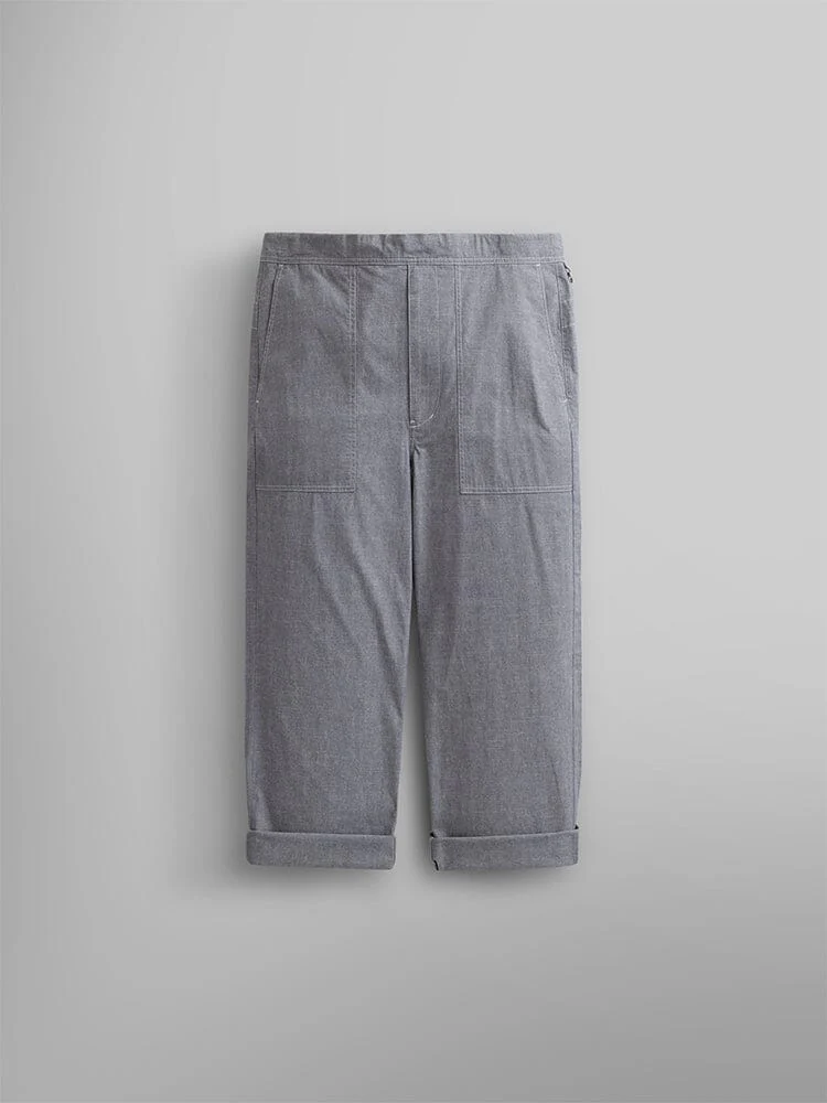 WIDE LEG COTTON TROUSER - Image 4