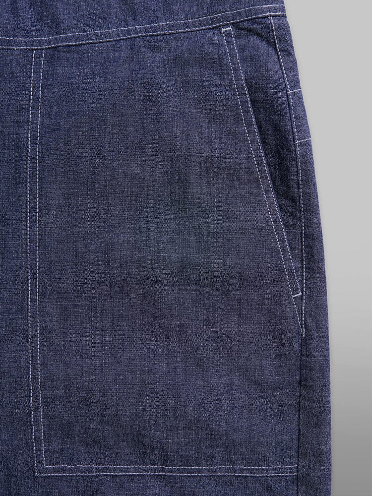 WIDE LEG COTTON TROUSER - Image 9