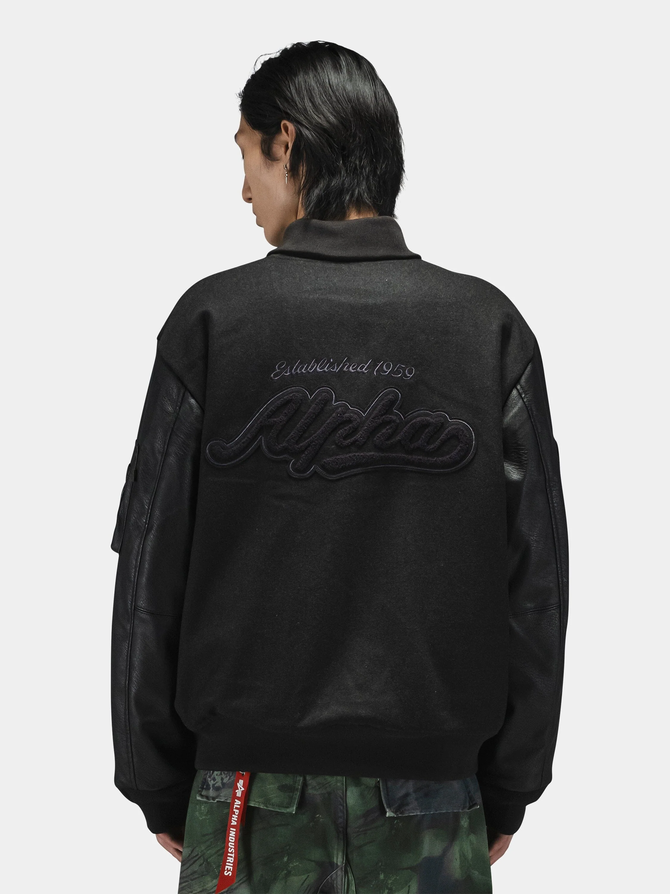 ALPHA LETTERMAN JACKET - Image 2