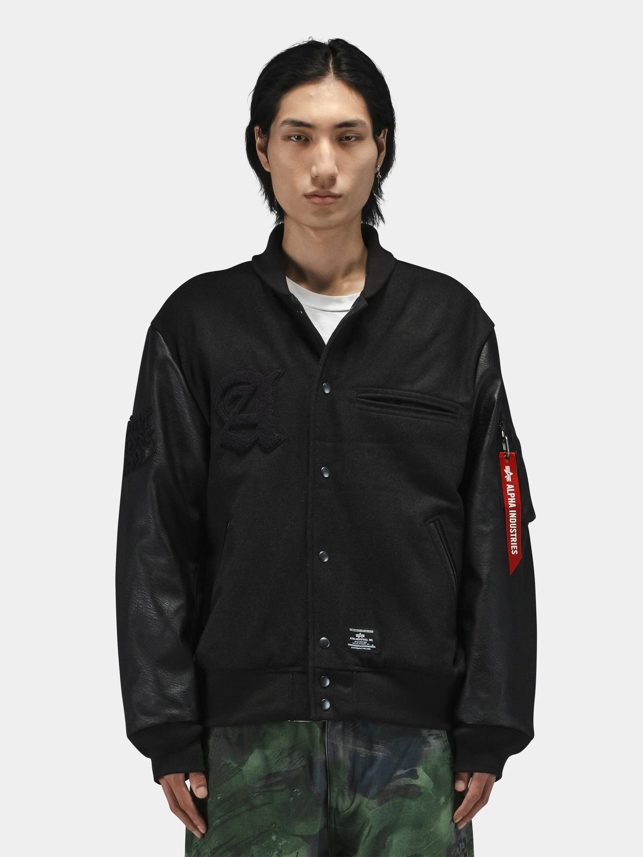 ALPHA LETTERMAN JACKET - Image 4