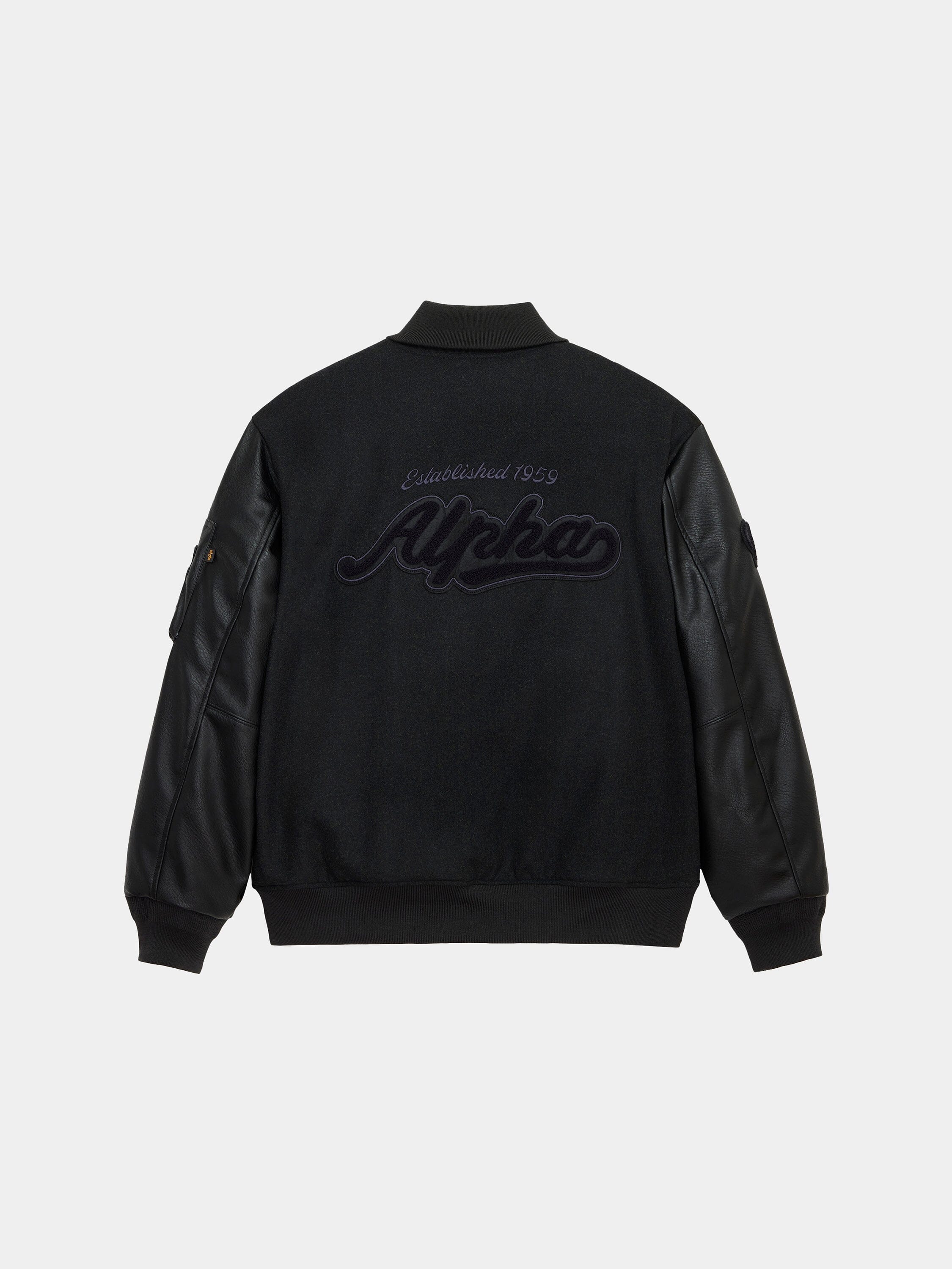 ALPHA LETTERMAN JACKET - Image 5