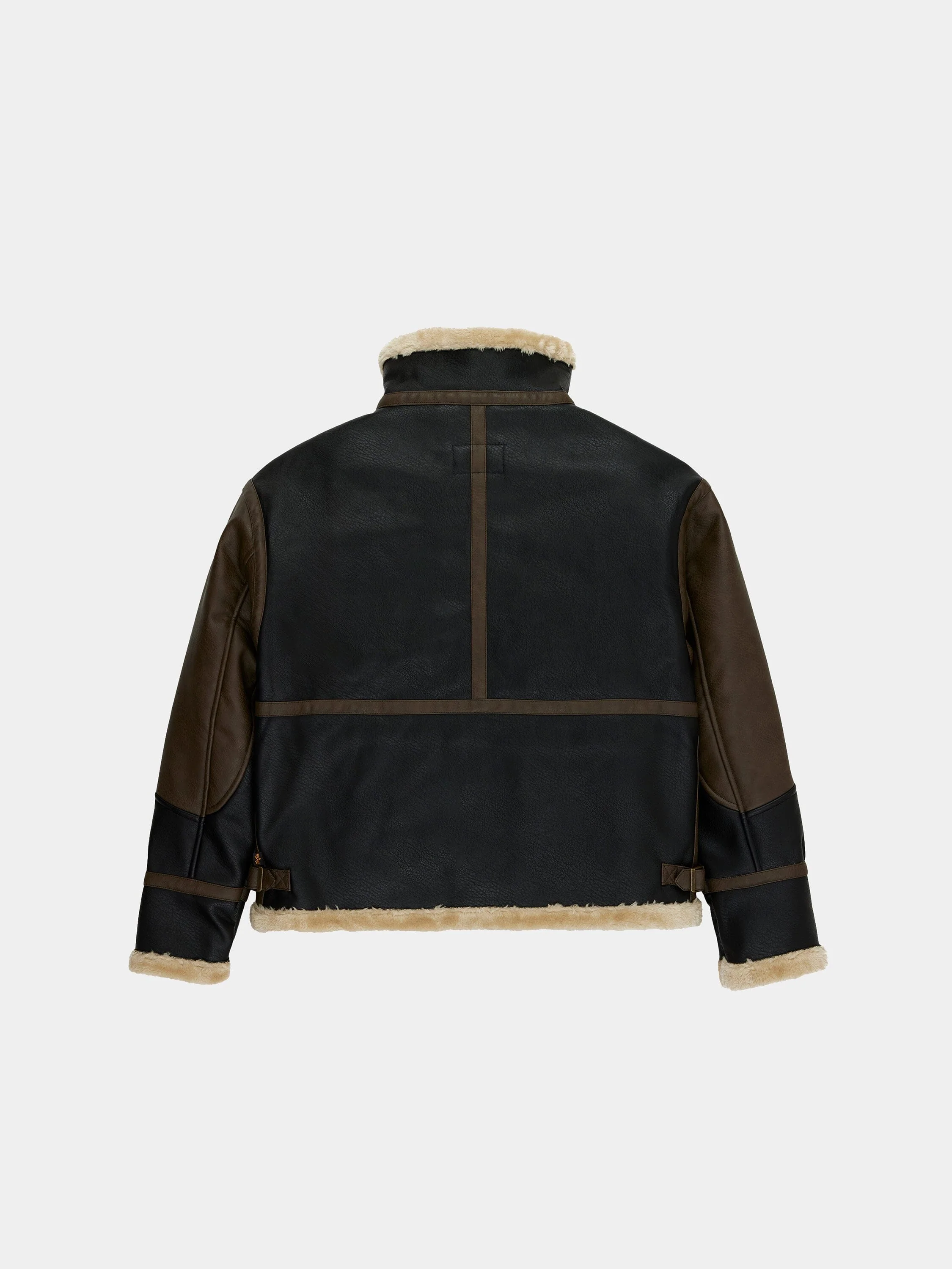 FAUX LEATHER B-3 MOD JACKET - Image 6