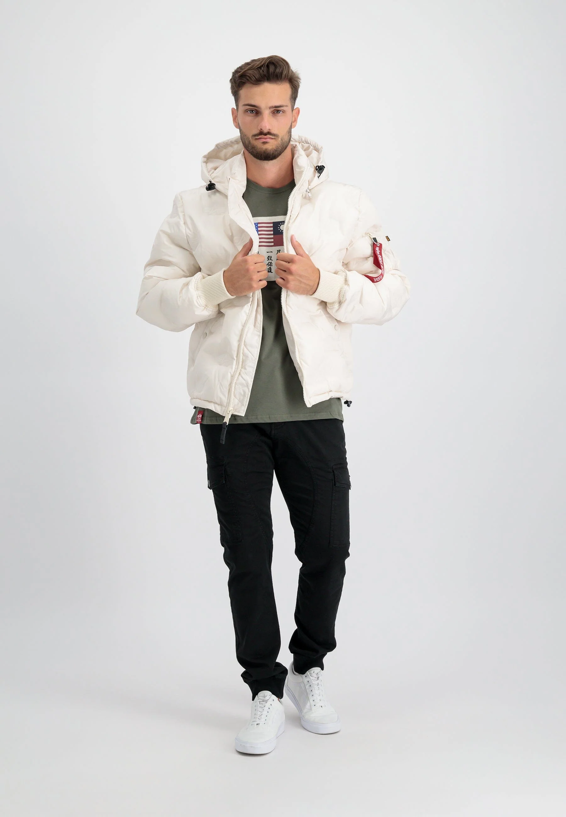 HOODED LOGO PUFFER - Image 8