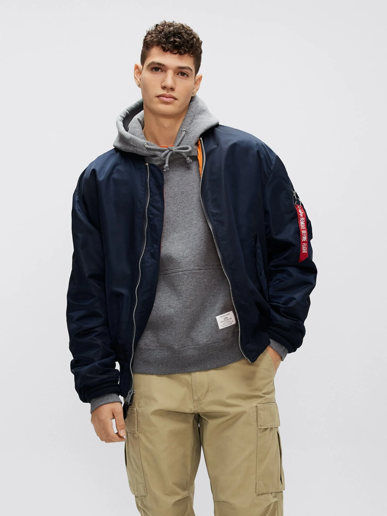 L-2B LOOSE BOMBER JACKET - Image 6