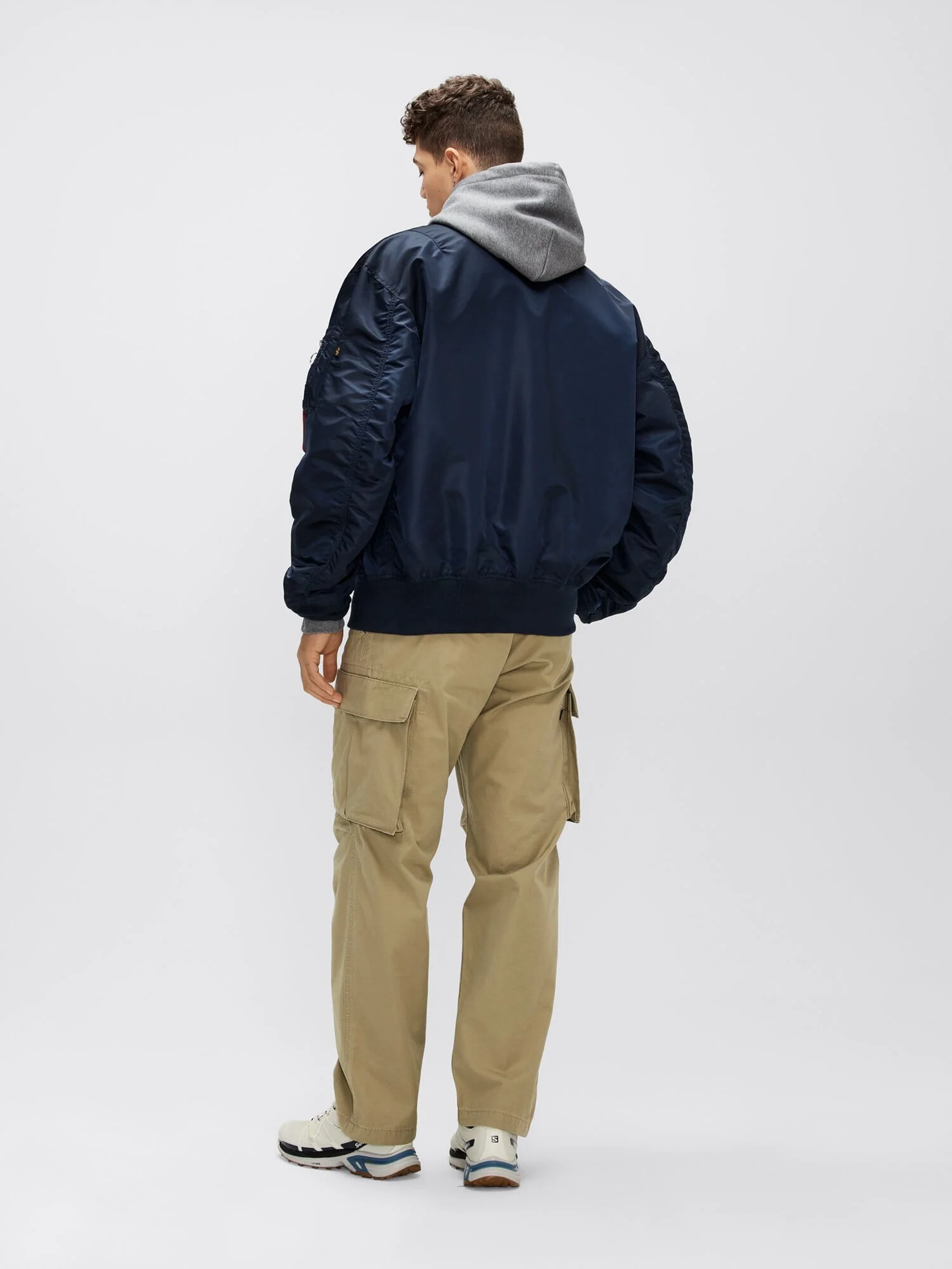 L-2B LOOSE BOMBER JACKET - Image 8