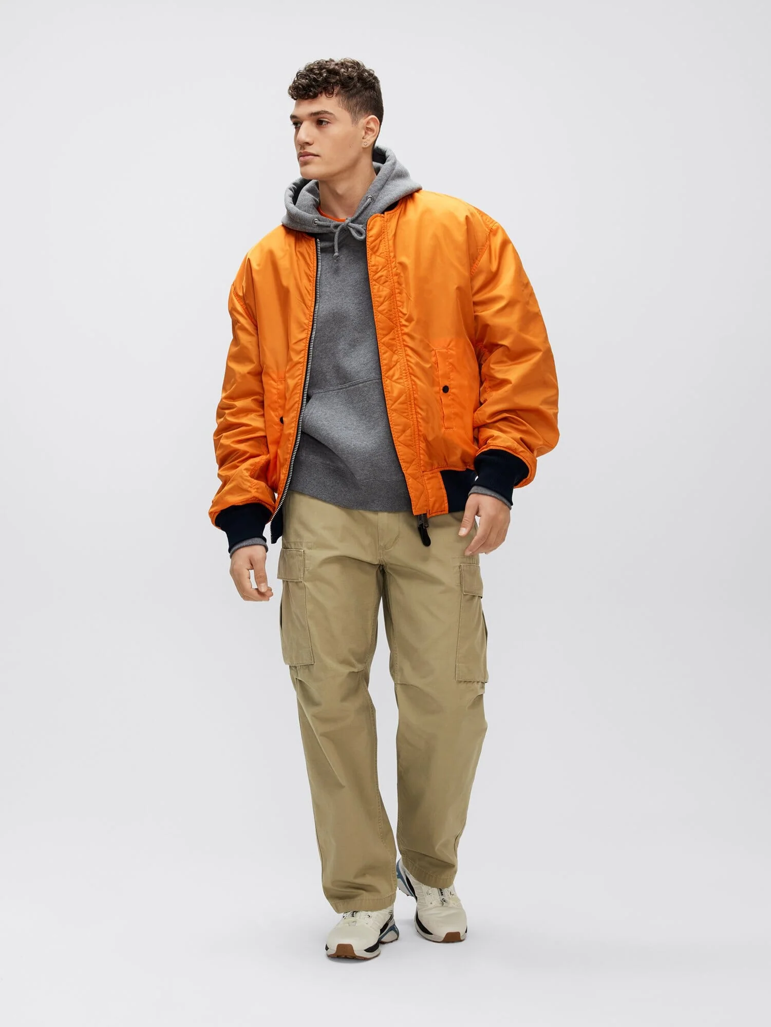 L-2B LOOSE BOMBER JACKET - Image 9
