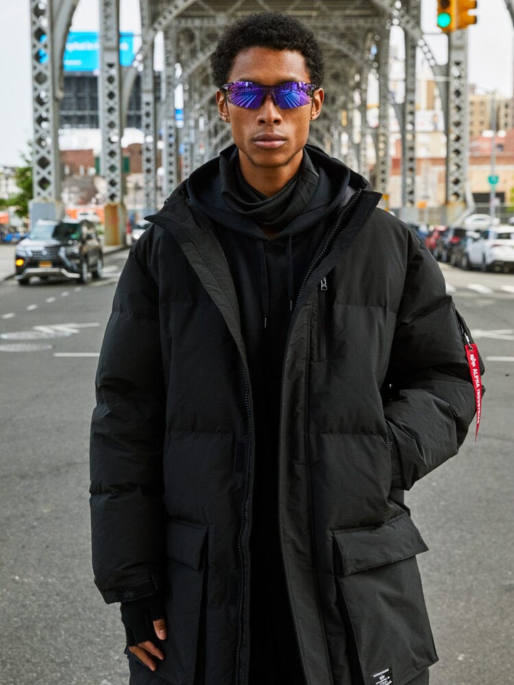 LONG PUFFER PARKA - Image 9