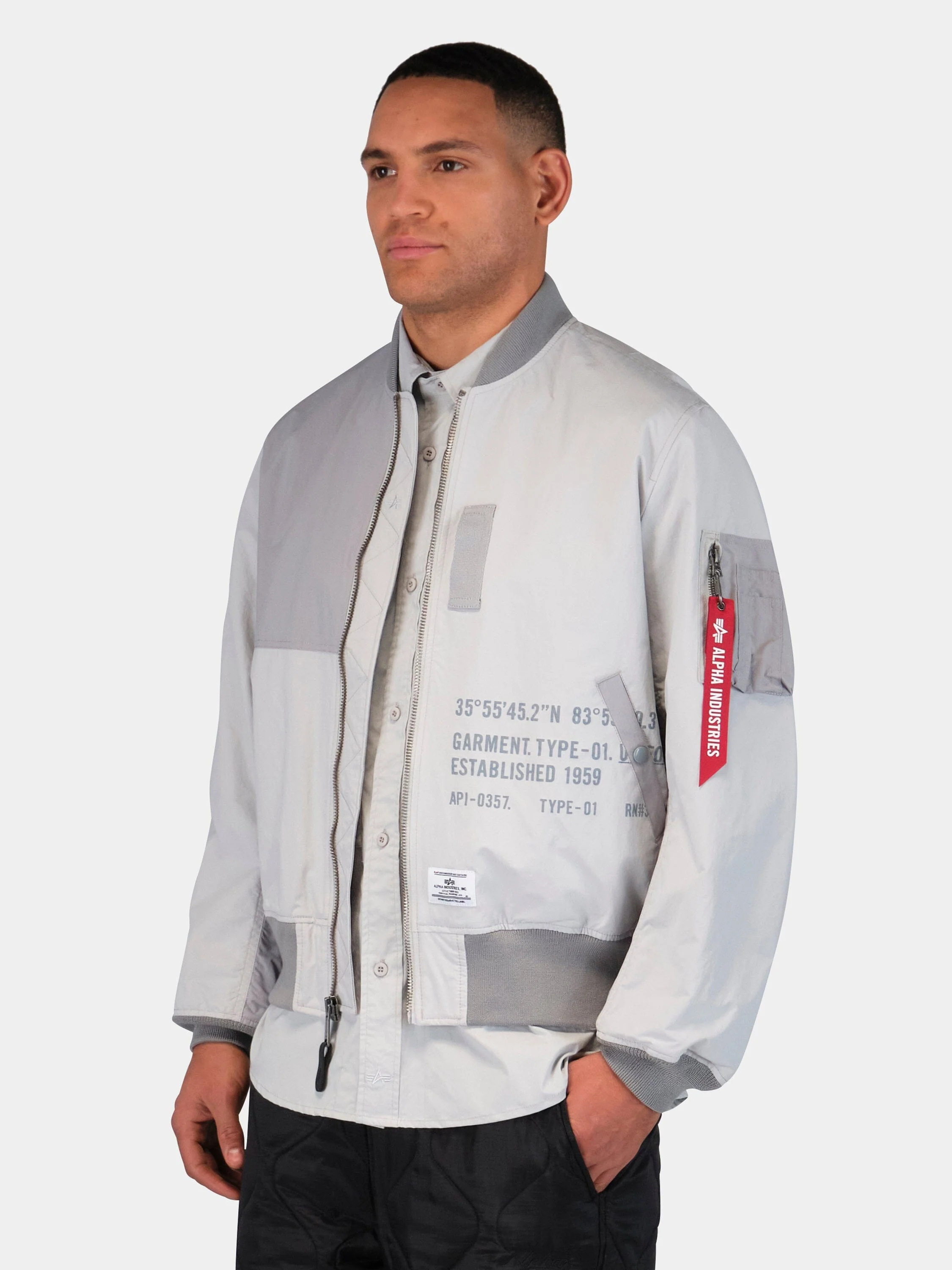 L-2B RELAXED PATCHWORK FLIGHT JACKET - Image 10