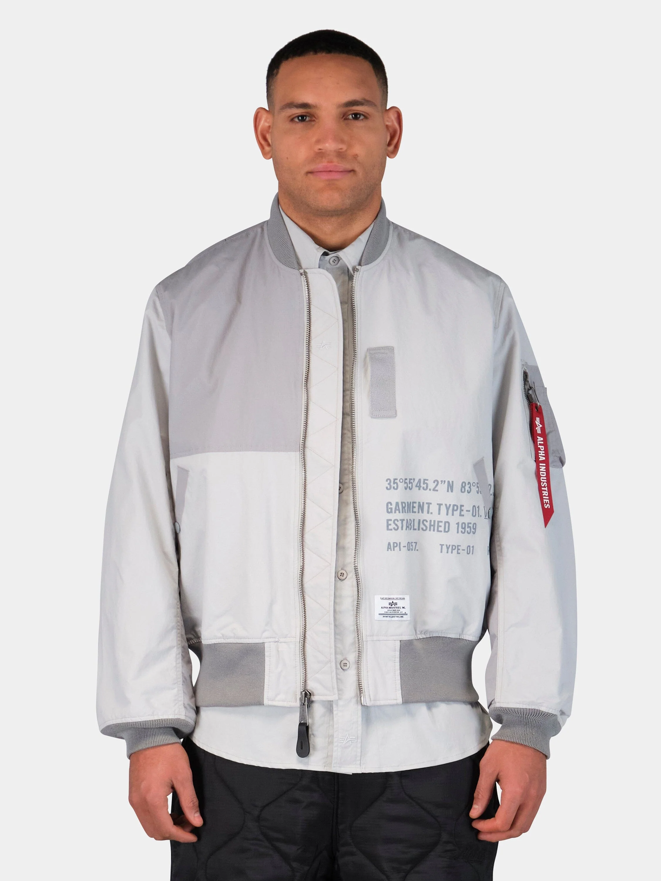L-2B RELAXED PATCHWORK FLIGHT JACKET - Image 11