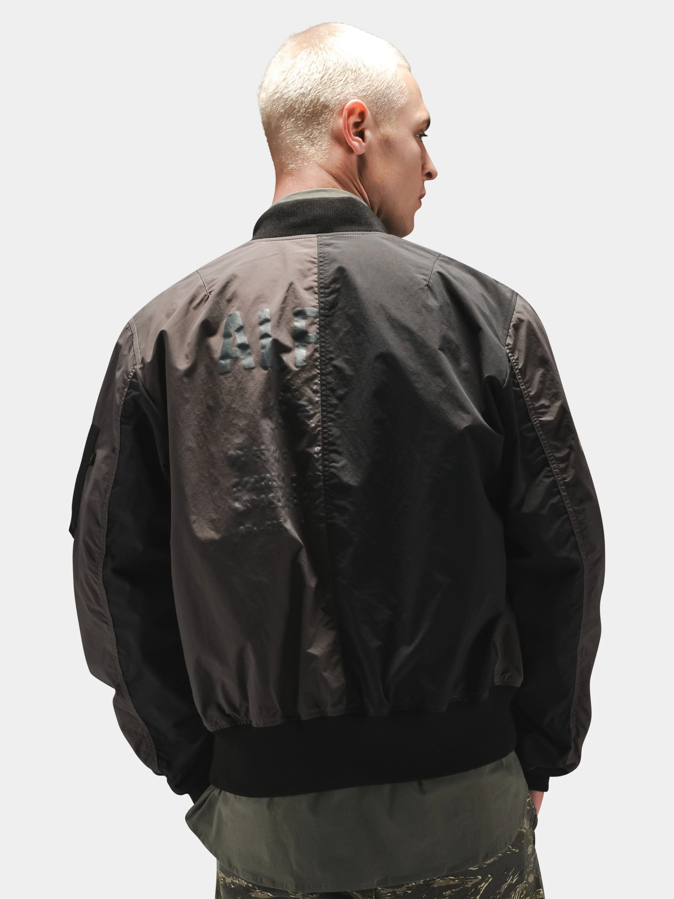 L-2B RELAXED PATCHWORK FLIGHT JACKET - Image 3