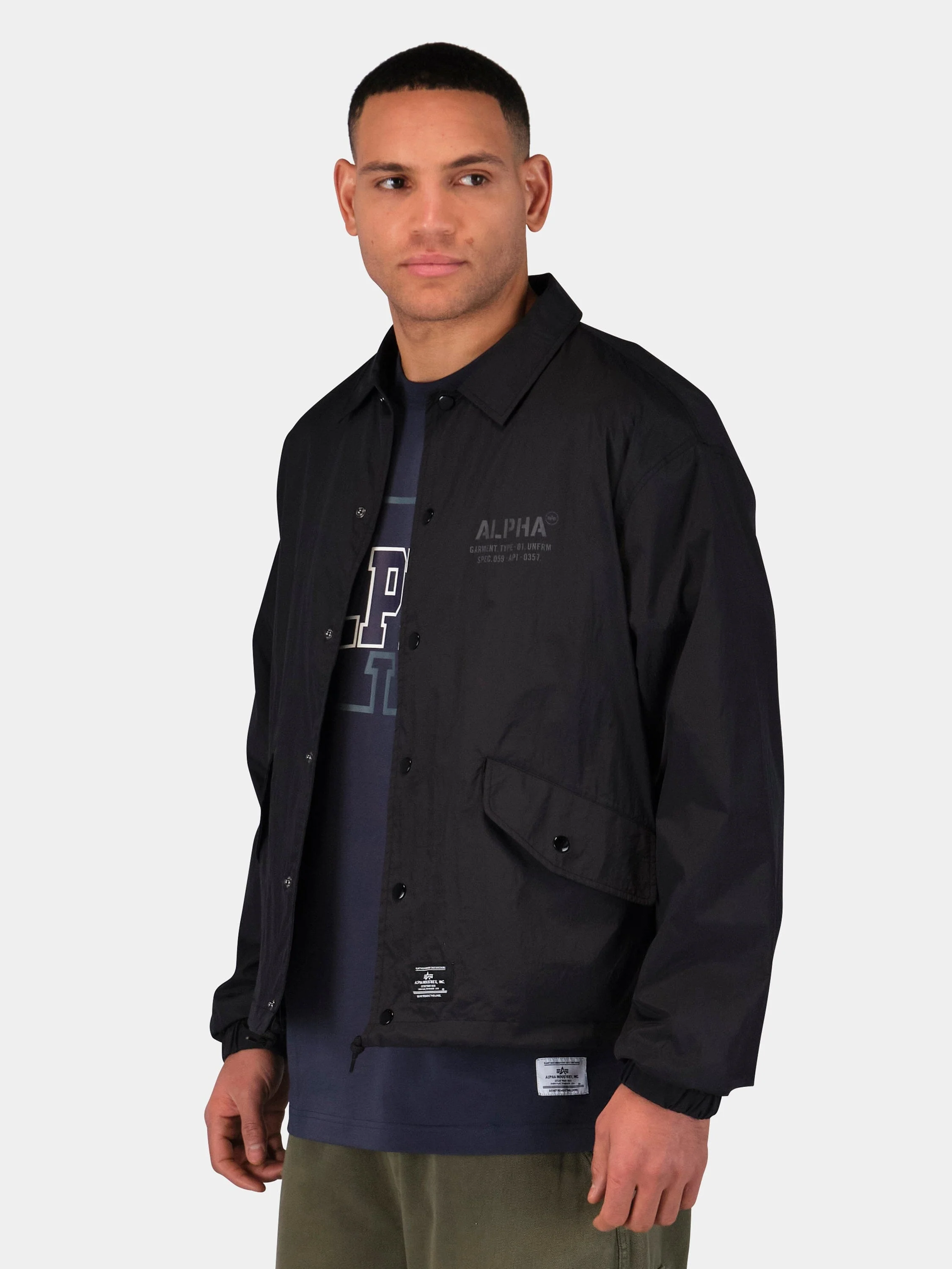 LIGHTWEIGHT RELAXED COACHES JACKET - Image 3