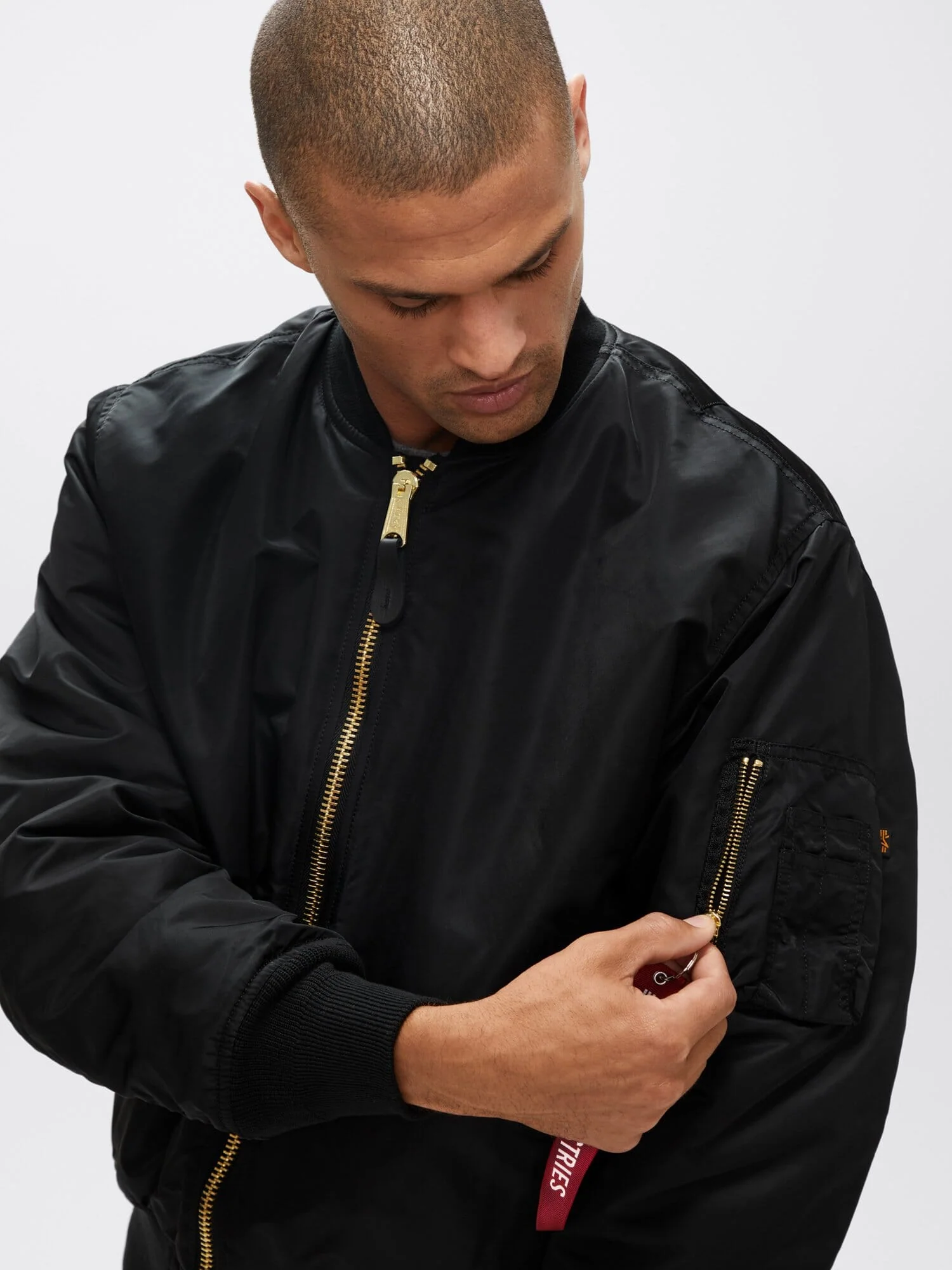 MA-1 BLOOD CHIT (BLACK) - Image 3