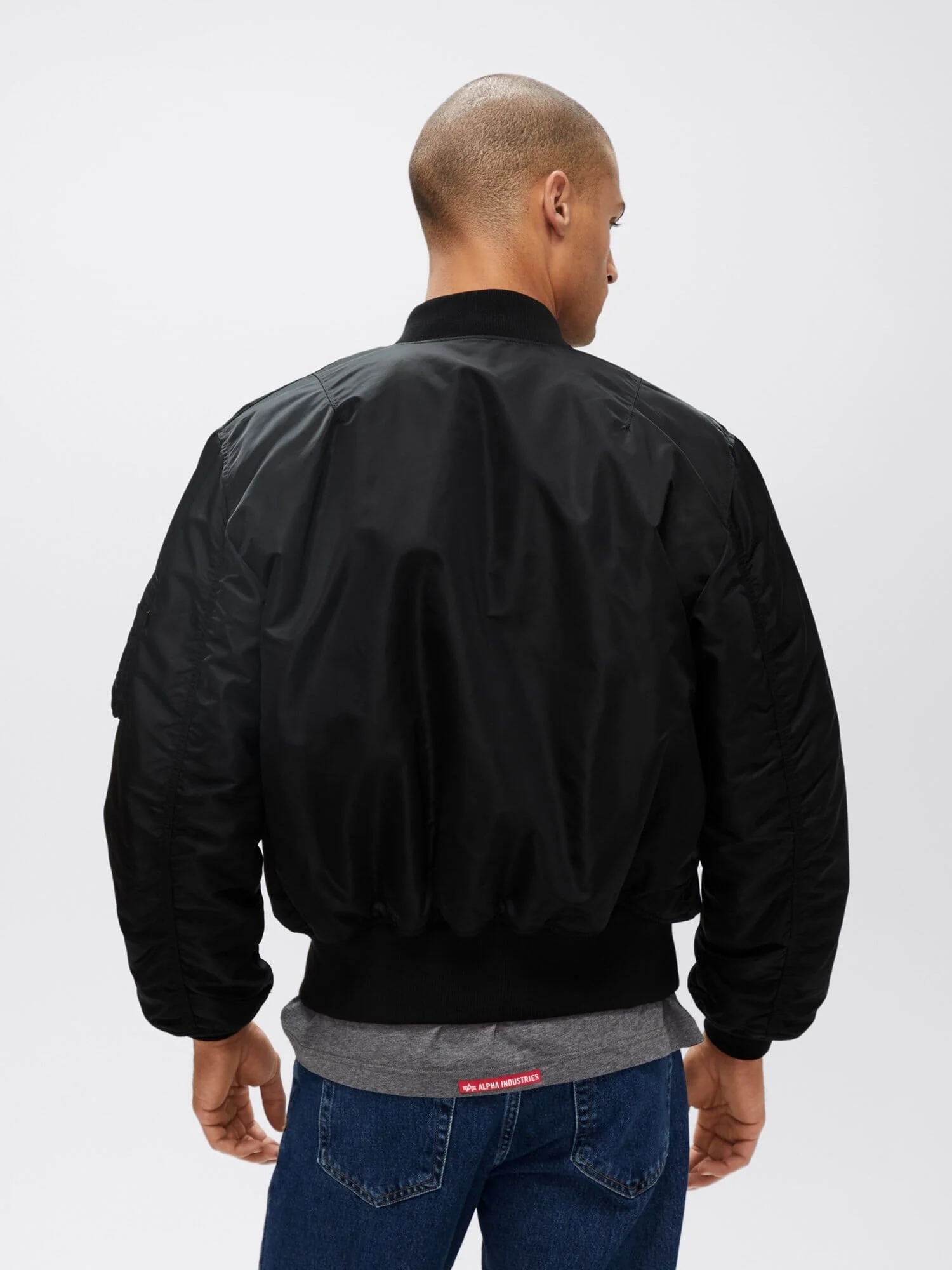MA-1 BLOOD CHIT (BLACK) - Image 4