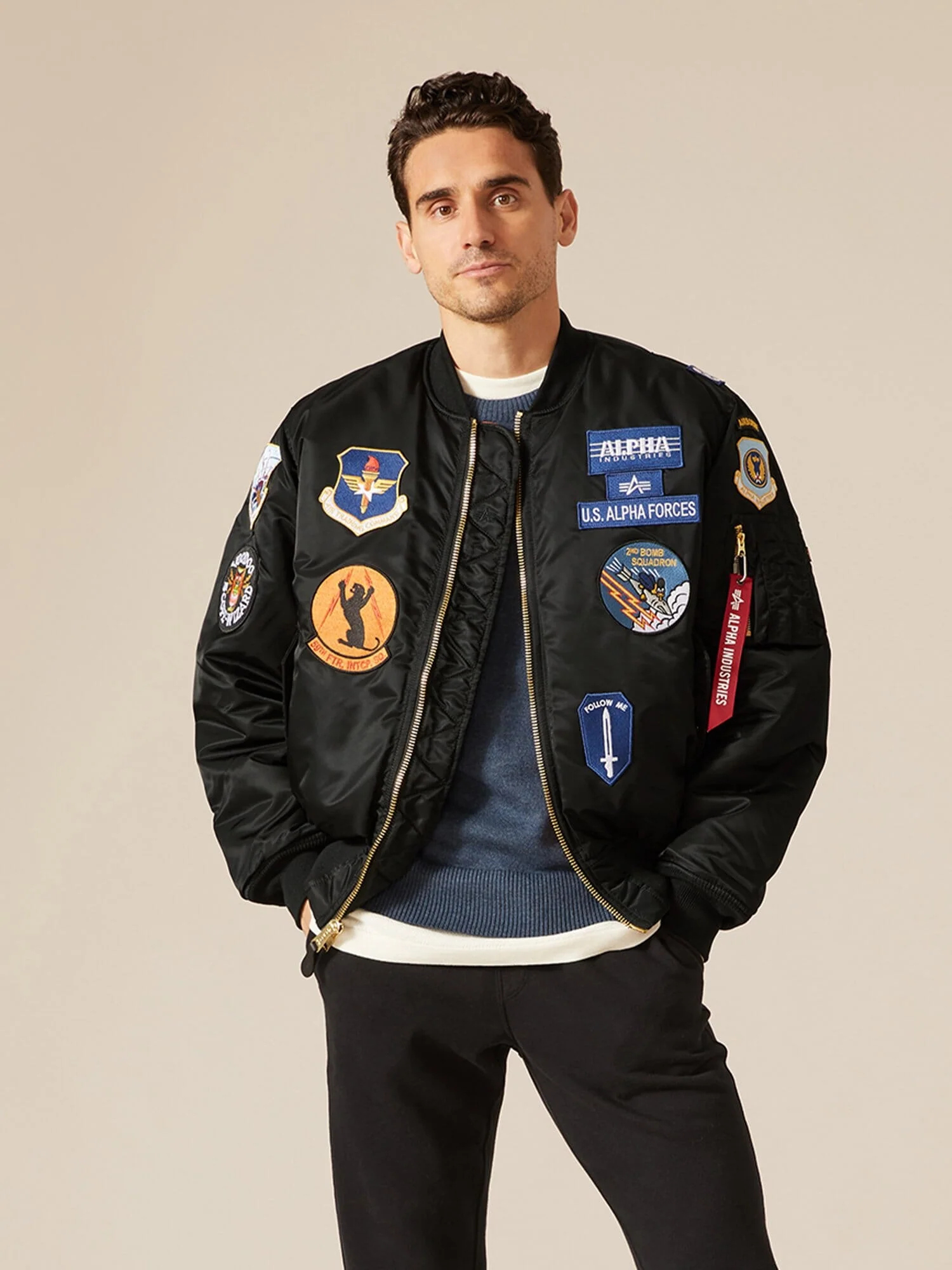 MA-1 SQUADRON BOMBER JACKET - Image 10