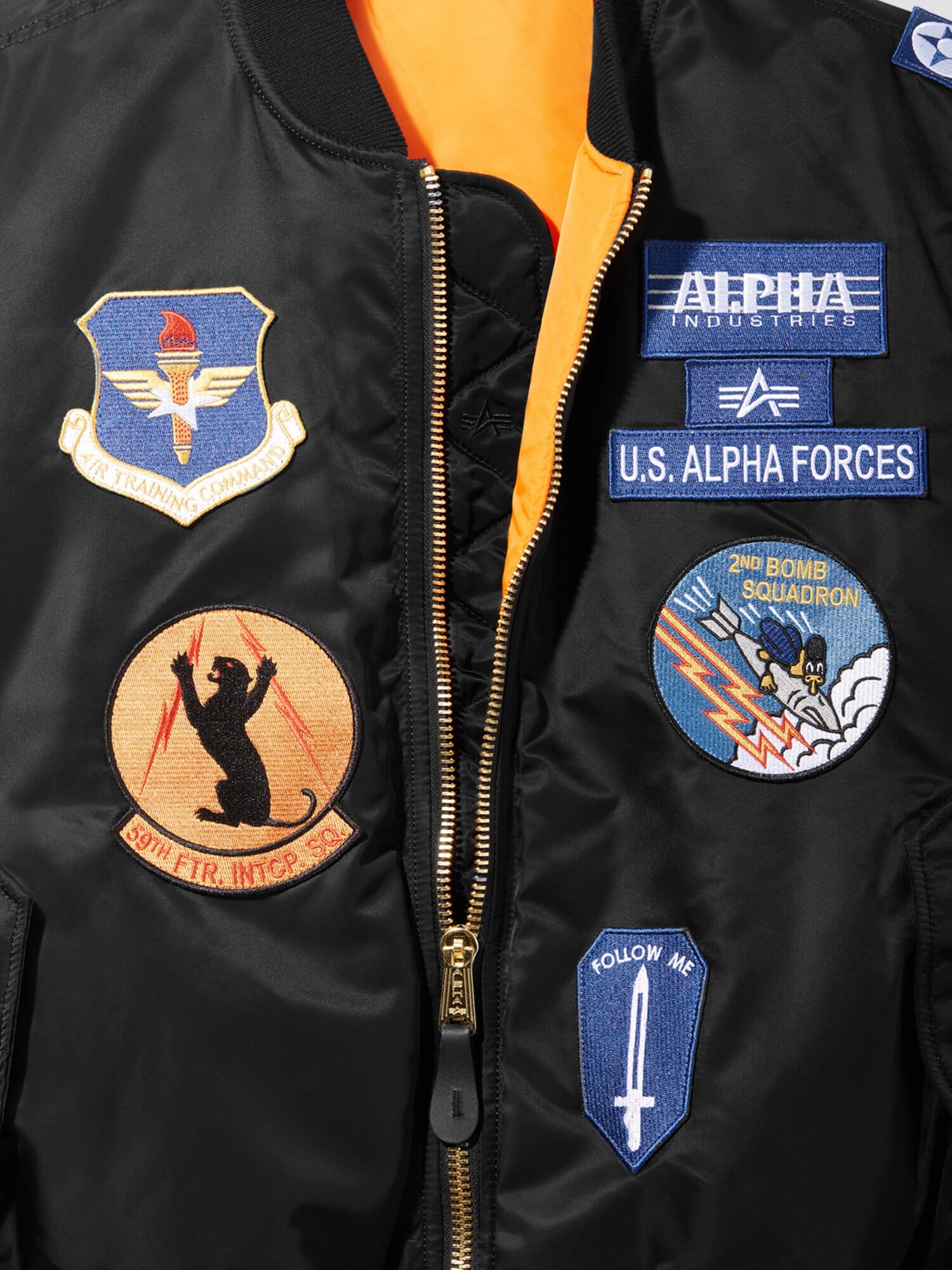 MA-1 SQUADRON BOMBER JACKET - Image 12