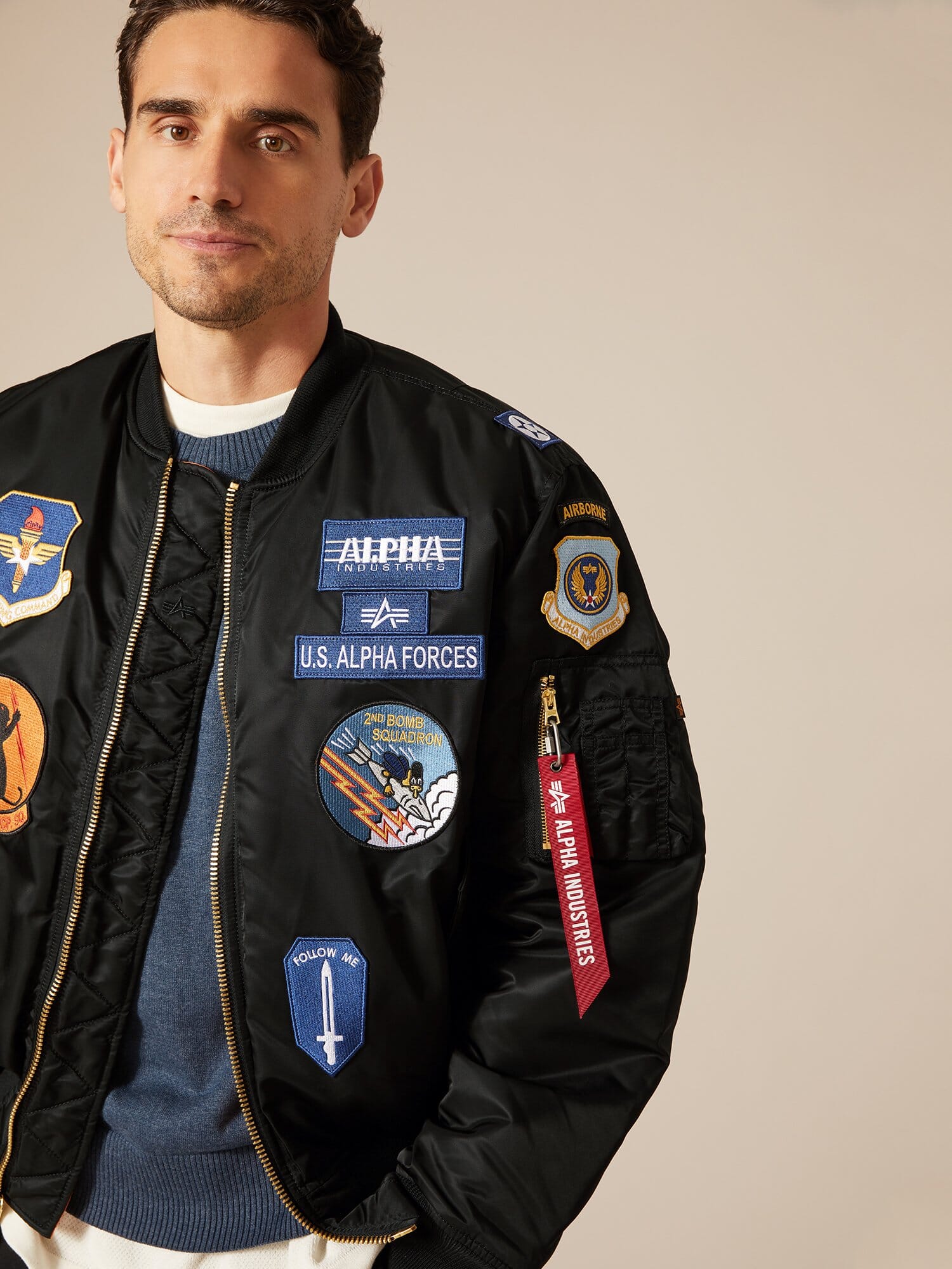 MA-1 SQUADRON BOMBER JACKET - Image 13