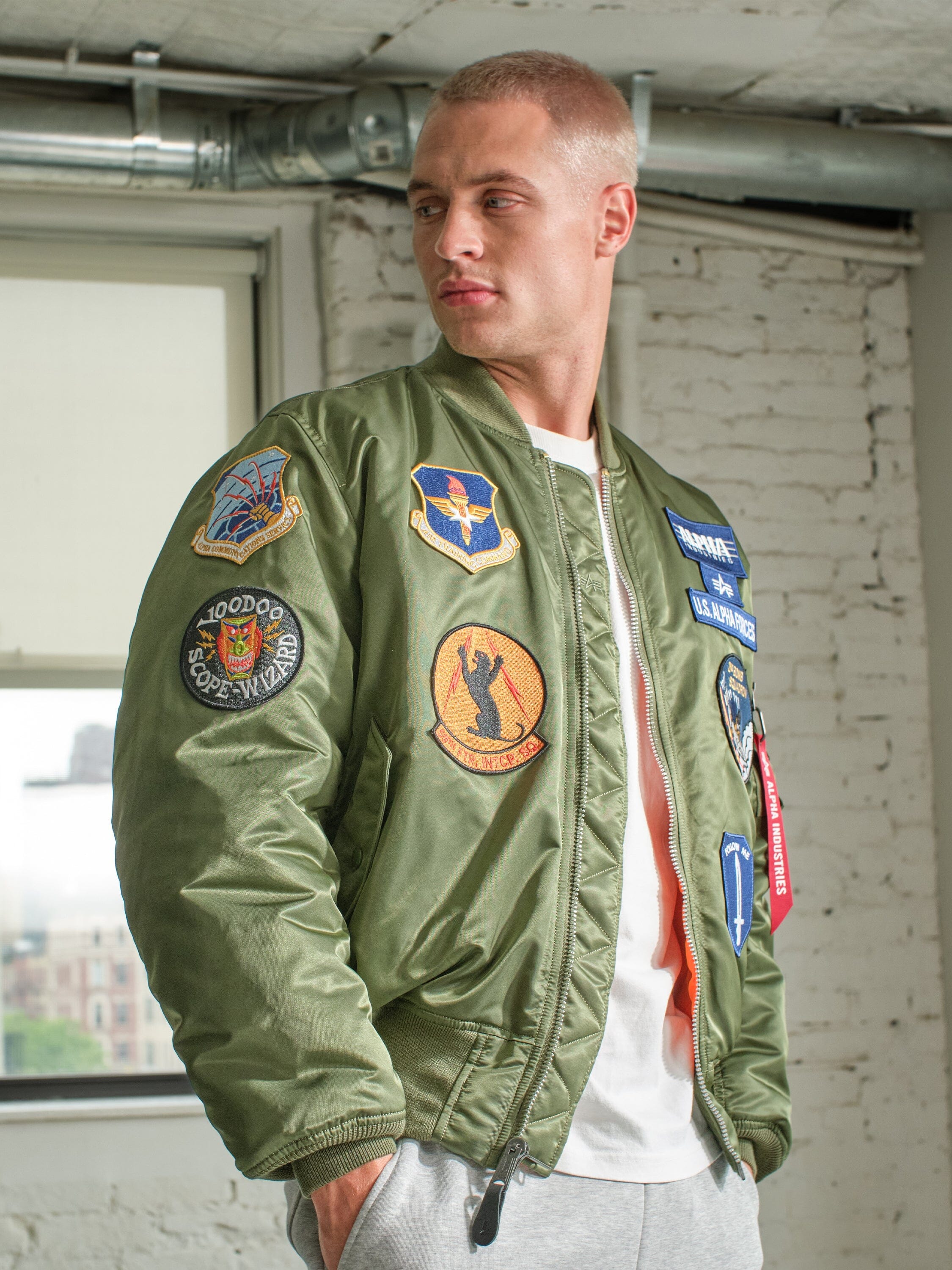 MA-1 SQUADRON BOMBER JACKET - Image 2