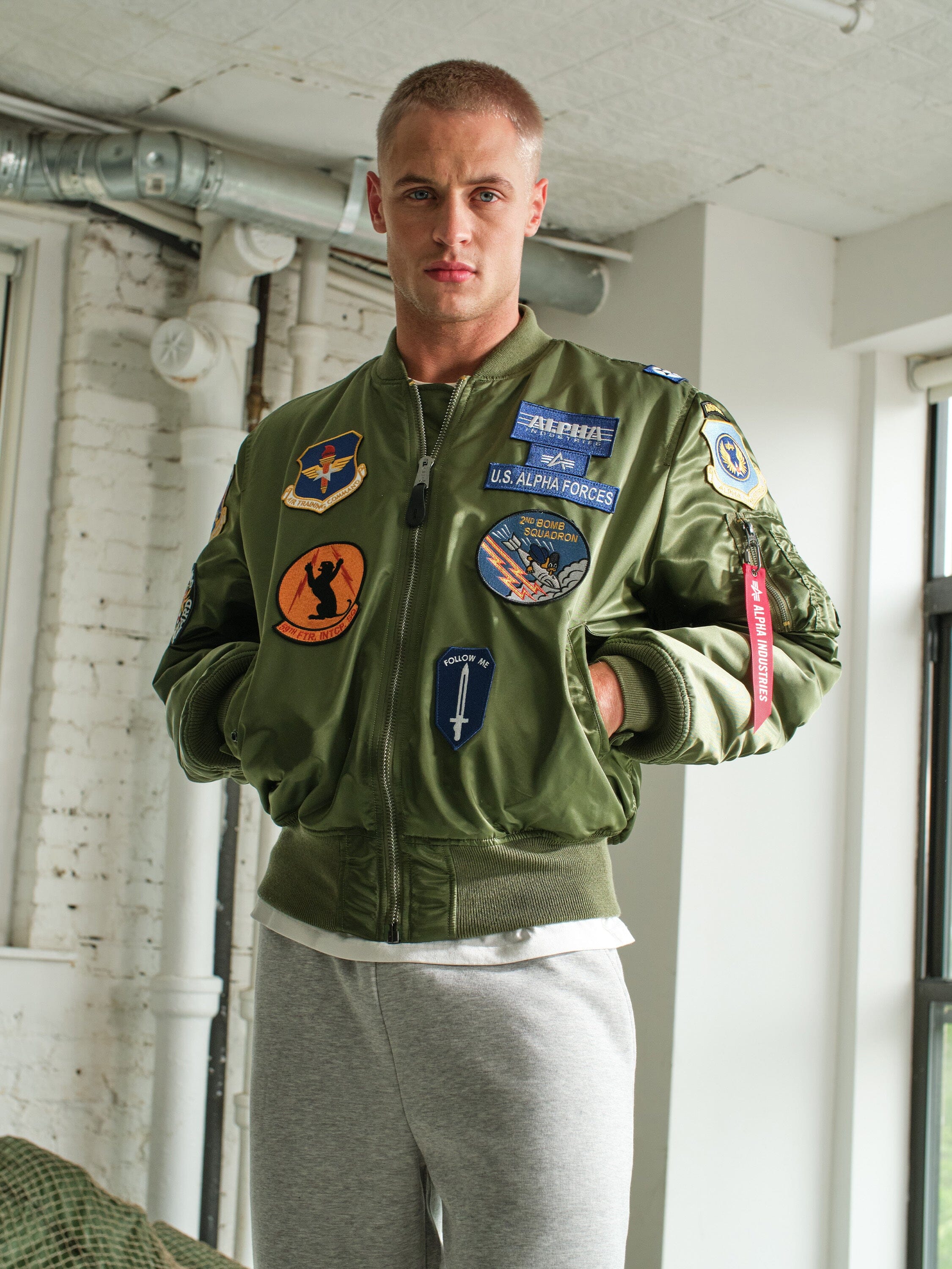 MA-1 SQUADRON BOMBER JACKET - Image 3