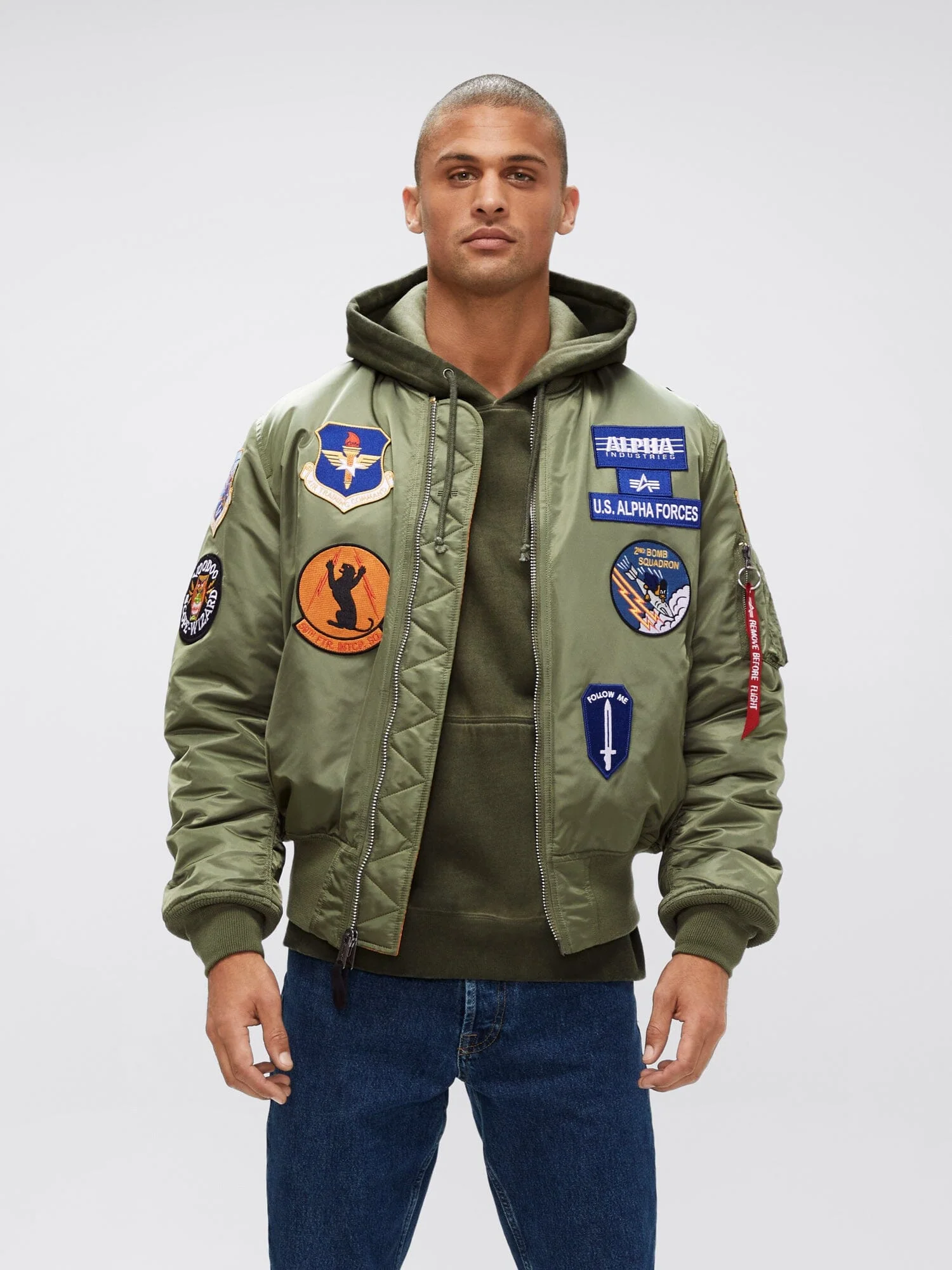 MA-1 SQUADRON BOMBER JACKET - Image 4