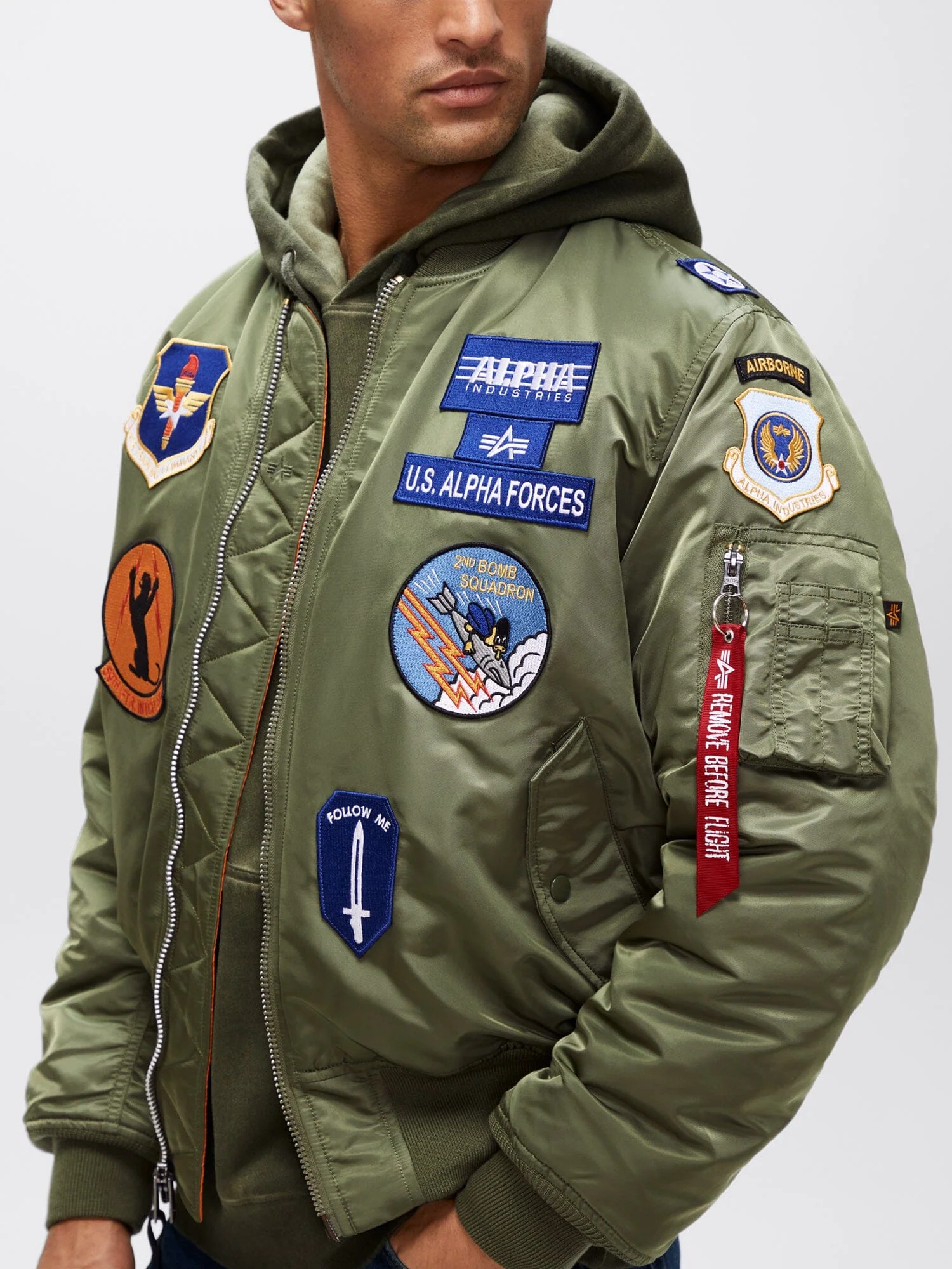 MA-1 SQUADRON BOMBER JACKET - Image 5