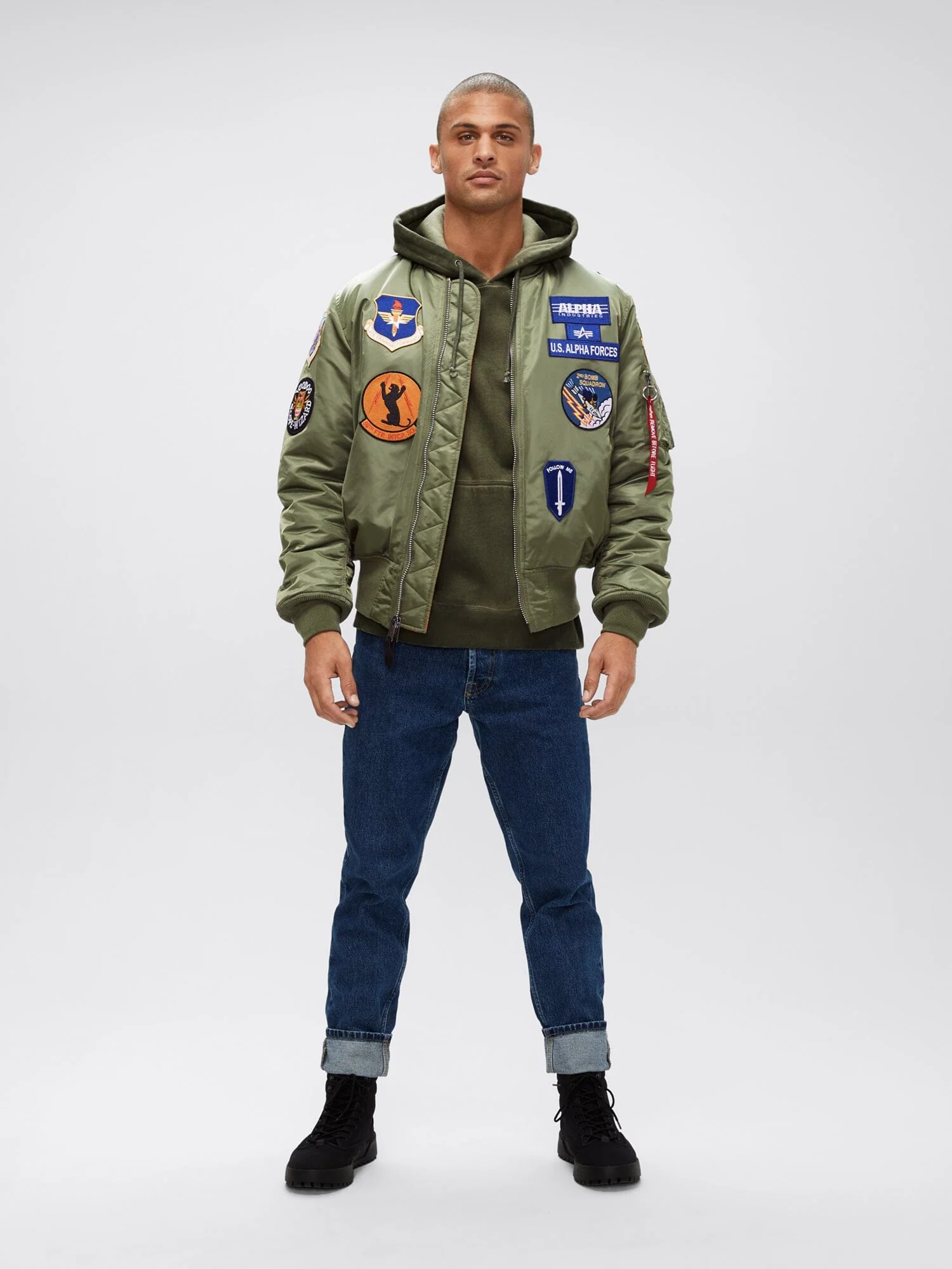 MA-1 SQUADRON BOMBER JACKET - Image 6