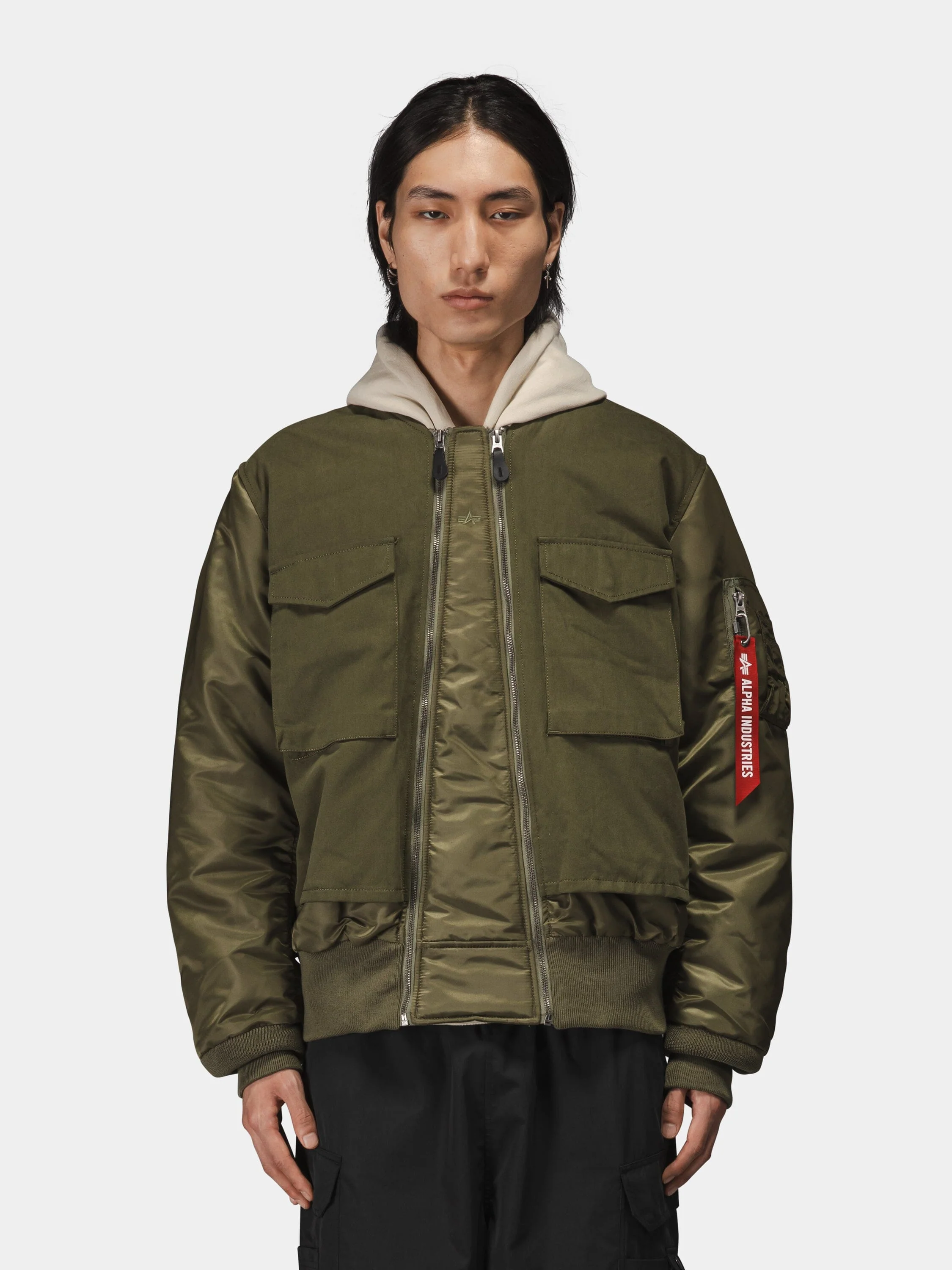 MA-1 MIXED COTTON FLIGHT JACKET - Image 8