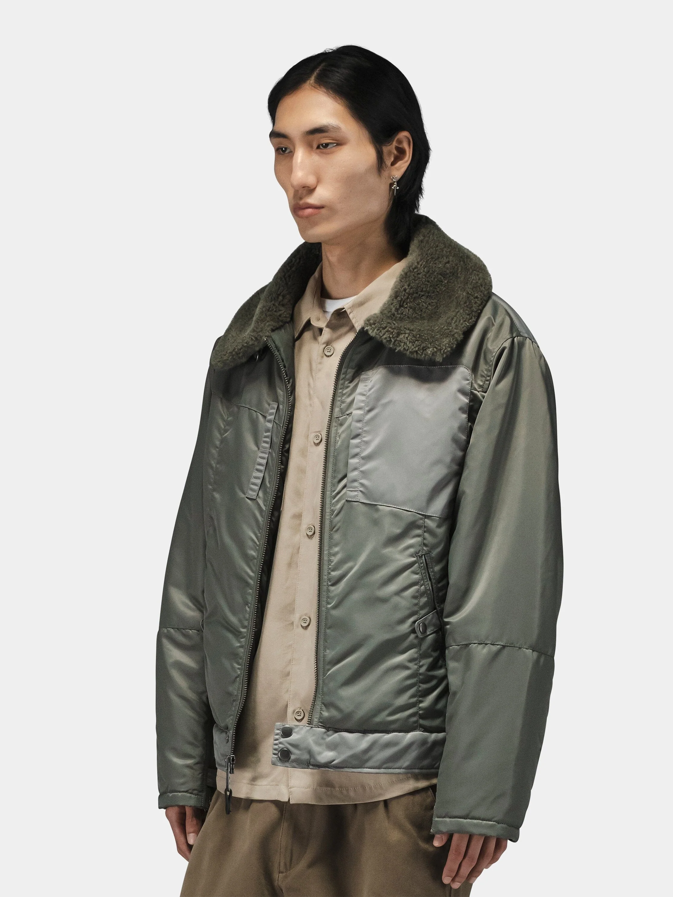 NYLON AVIATOR JACKET - Image 3