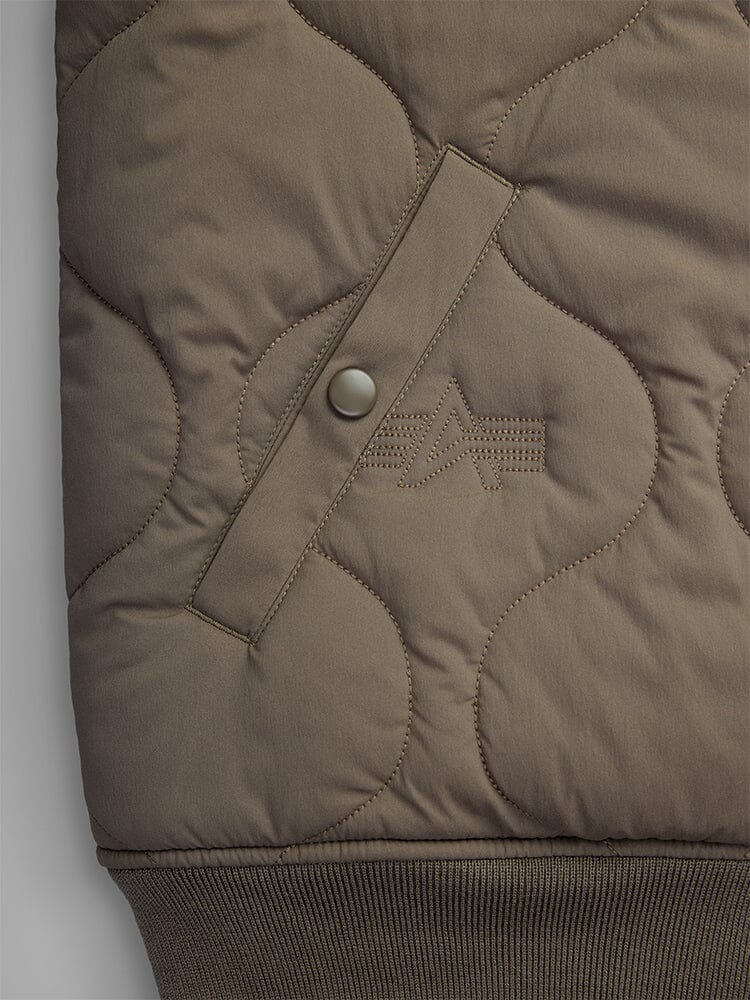 REVERSIBLE ONION QUILTED MA-1 BOMBER JACKET - Image 14