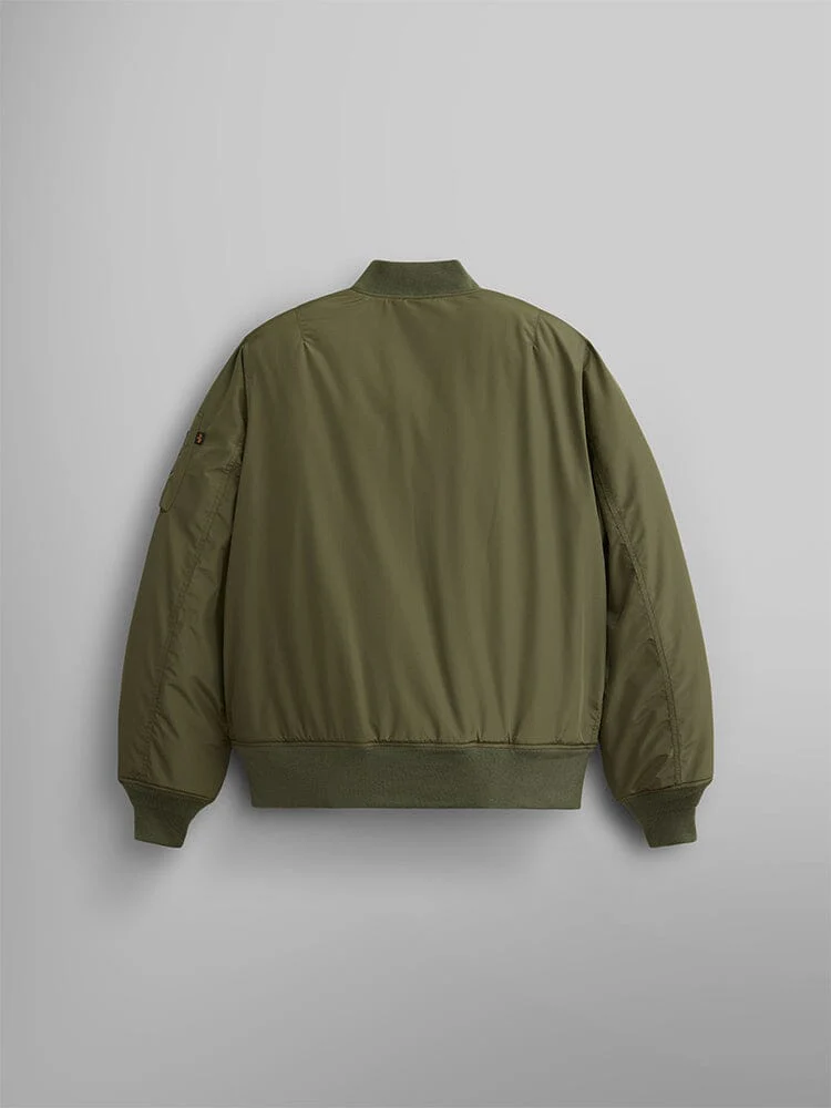 REVERSIBLE ONION QUILTED MA-1 BOMBER JACKET - Image 16