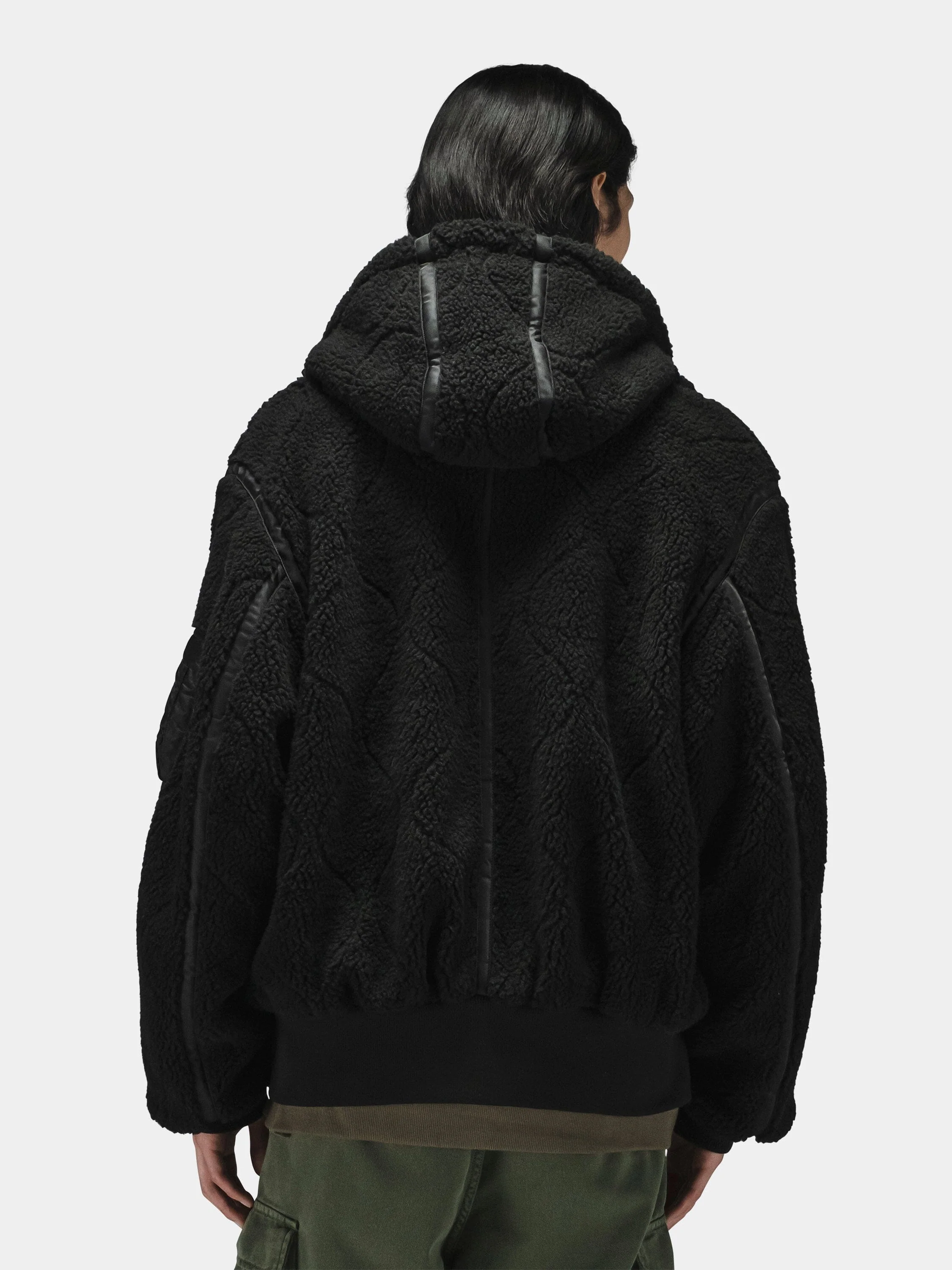 SHERPA ONION QUILTING FLIGHT JACKET - Image 4