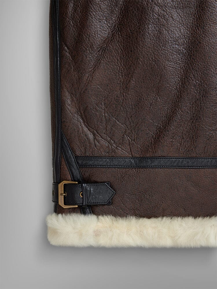 B-3 SHERPA LEATHER JACKET - Image 3