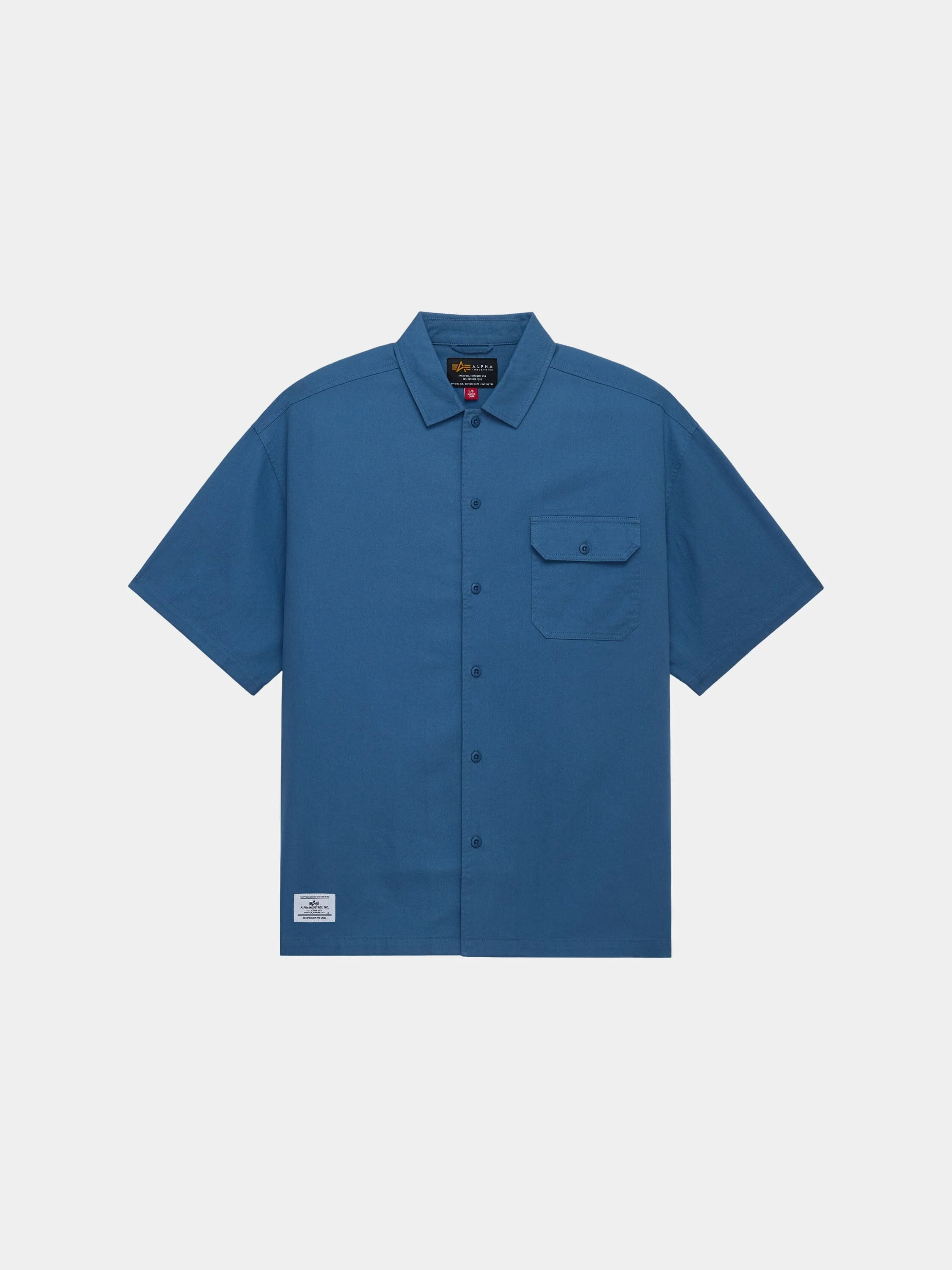 RELAXED ONE POCKET SHORT SLEEVE SHIRT - Image 3