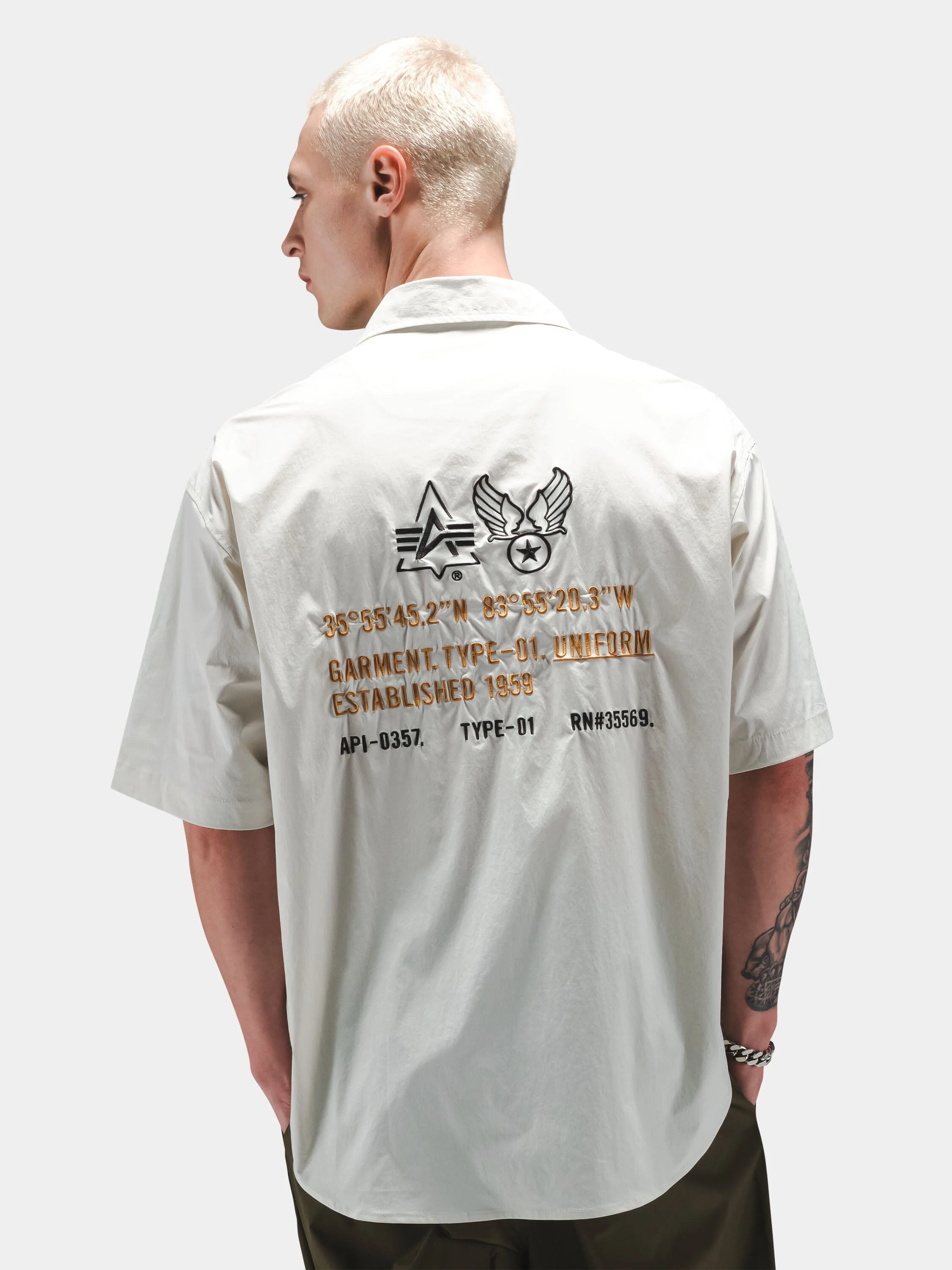 FATIGUE RELAXED DECO SHORT SLEEVE SHIRT - Image 8