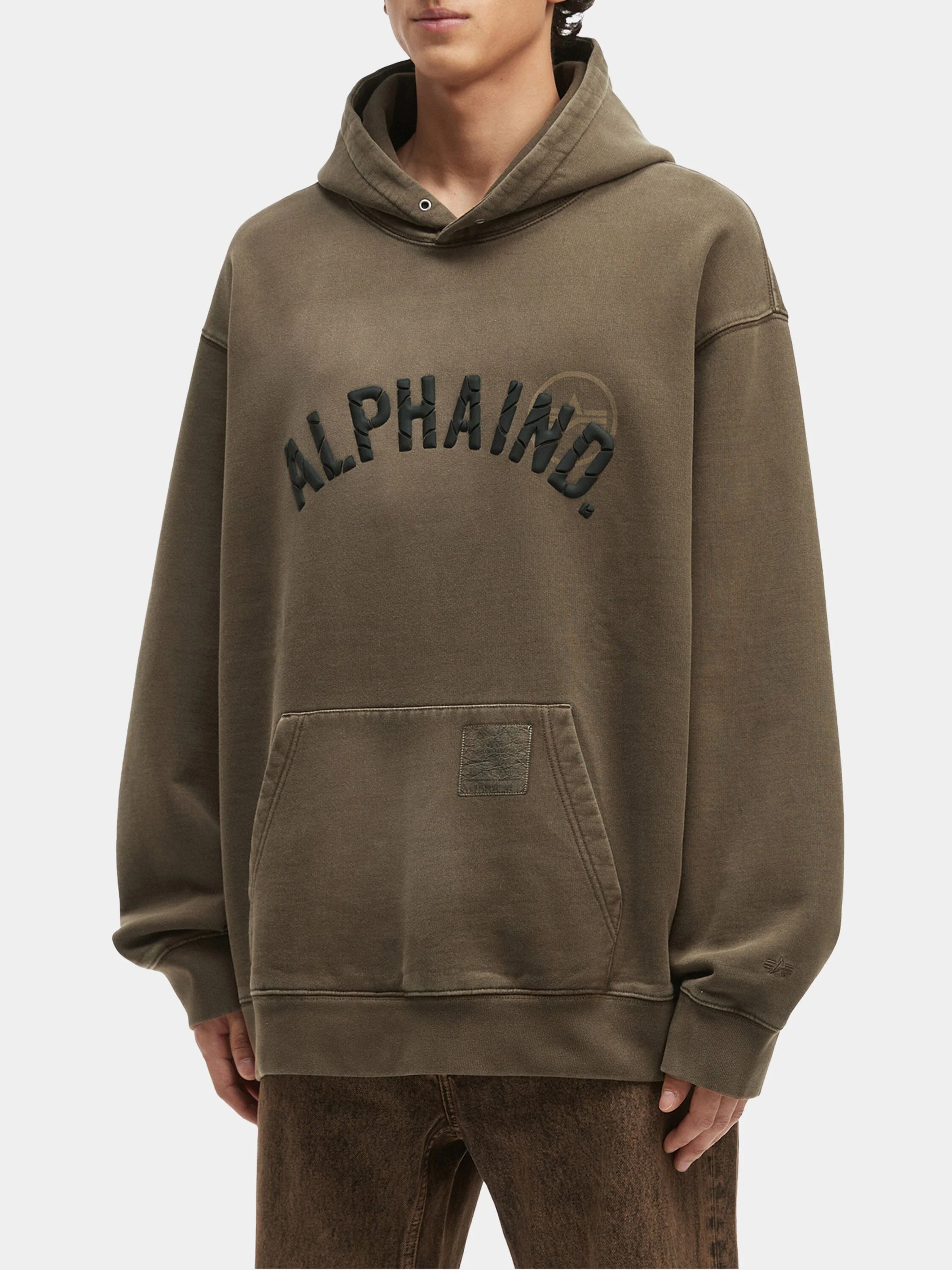 UNFRM WASHED ALPHA IND HOODIE - Image 2