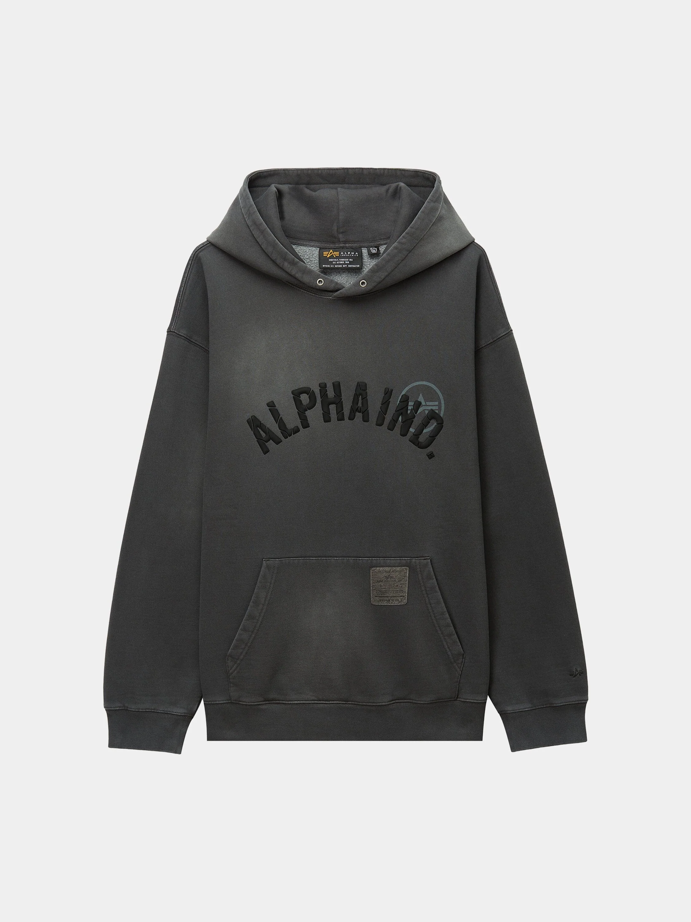 UNFRM WASHED ALPHA IND HOODIE - Image 5