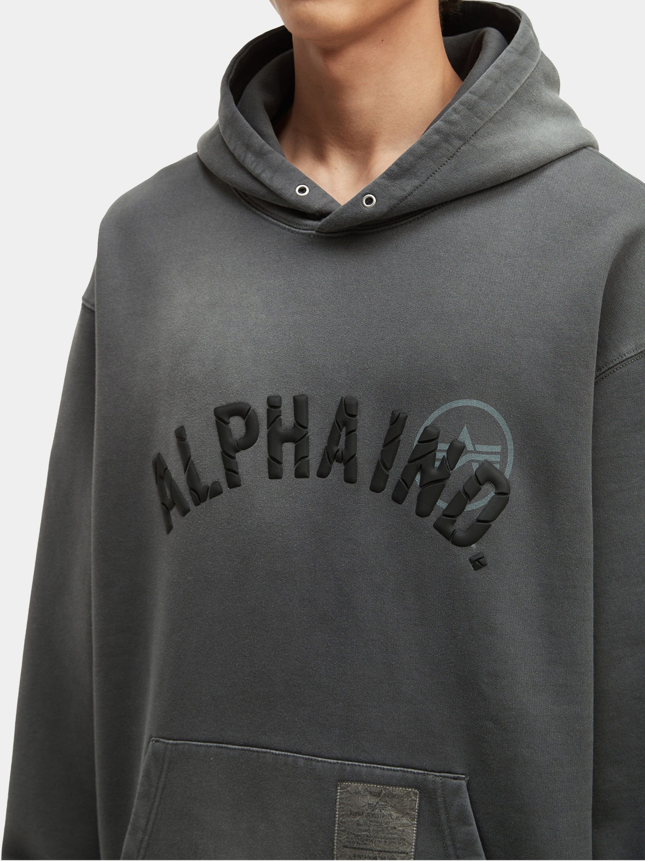 UNFRM WASHED ALPHA IND HOODIE - Image 8