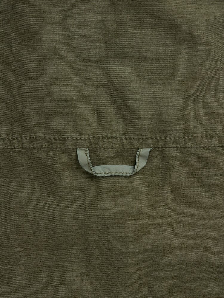 LONG SLEEVE MULTI POCKET SHIRT (OG-107 GREEN) - Image 8