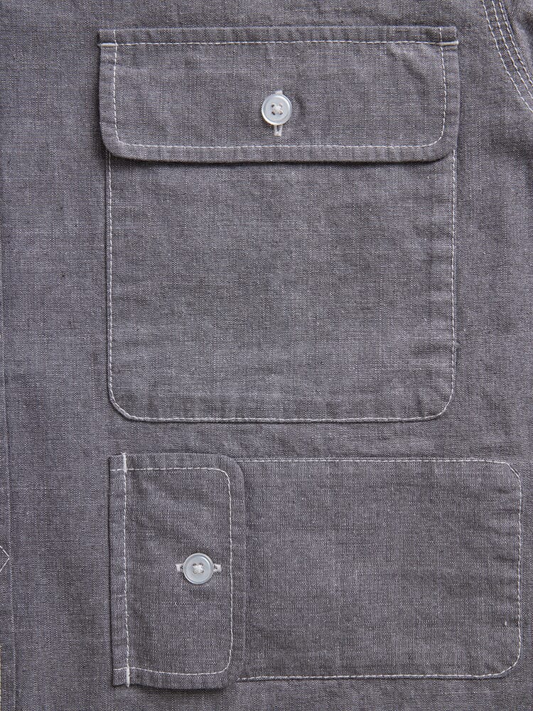 SHORT SLEEVE MULTI POCKET SHIRT - Image 17