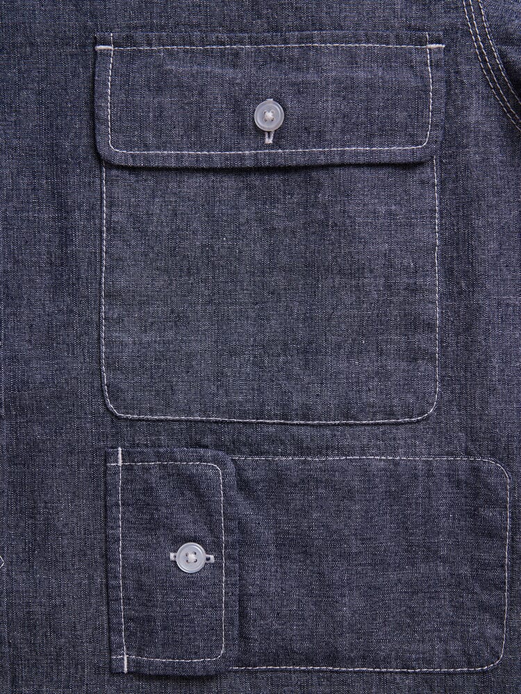 SHORT SLEEVE MULTI POCKET SHIRT - Image 7