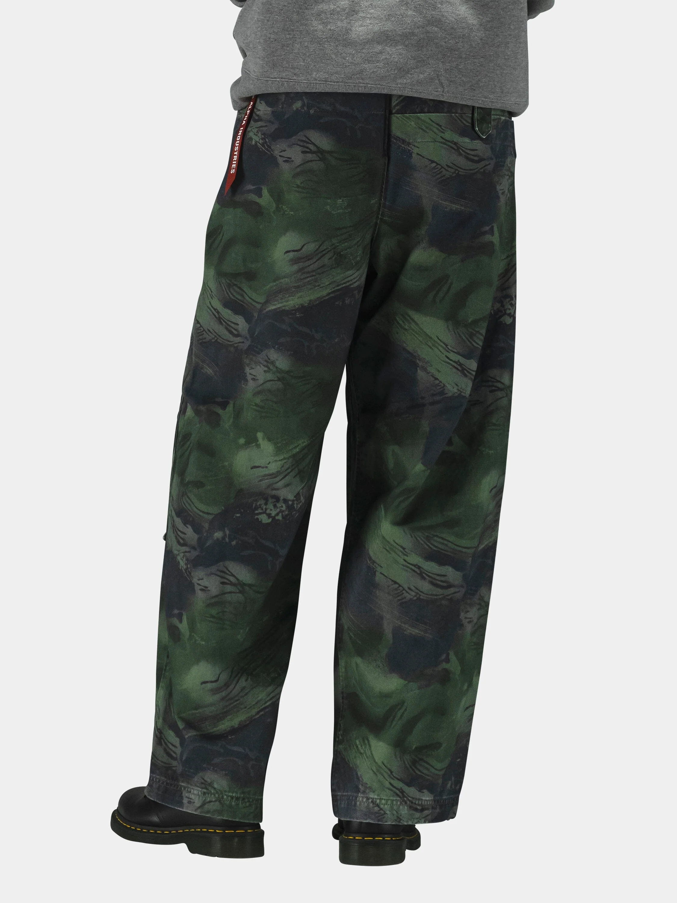 OVERSIZED WASHED PANT (OLIVE RD CAMO) - Image 4