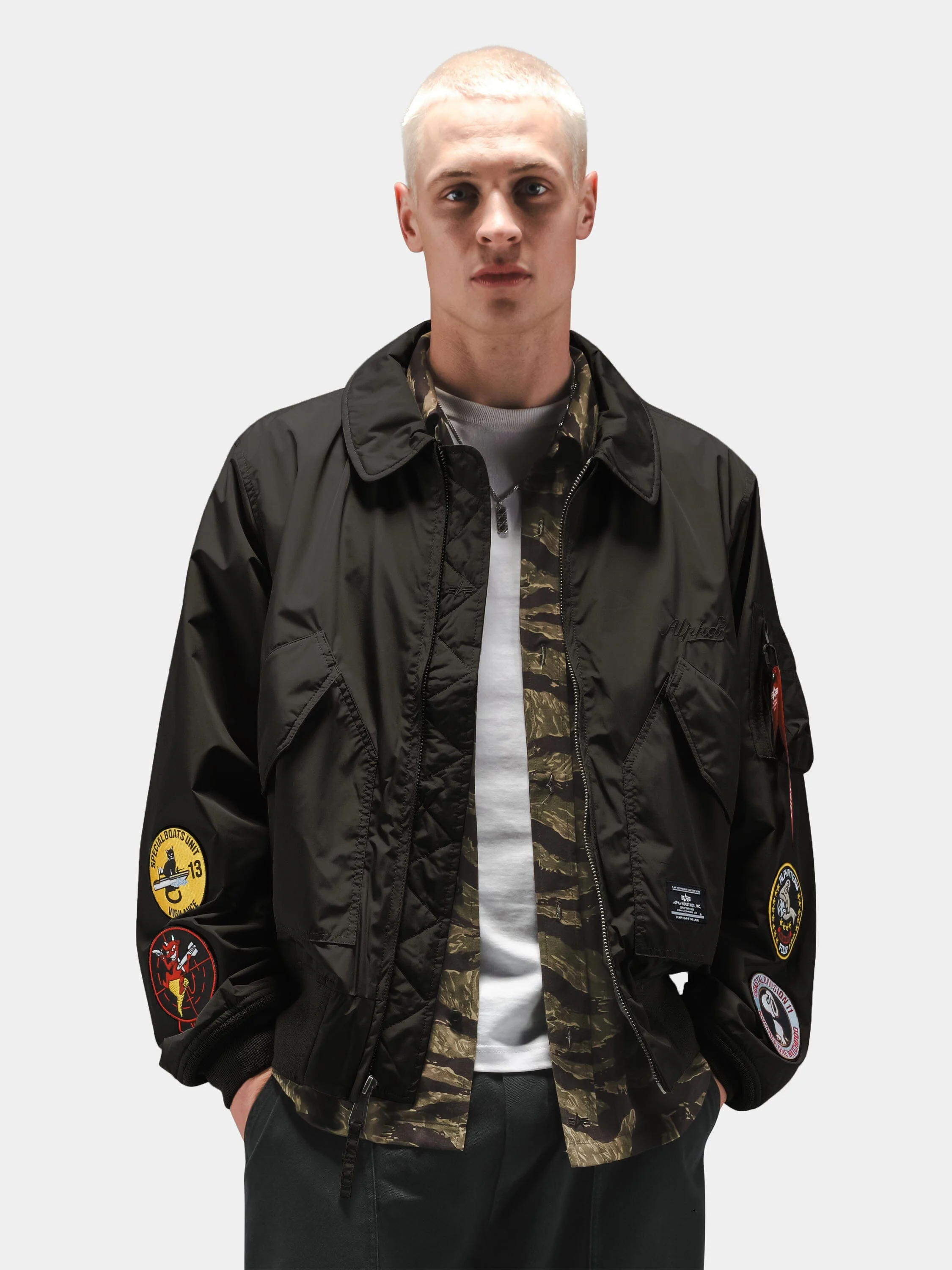 CWU 36/P RELAXED PATCHED FLIGHT JACKET - Image 2