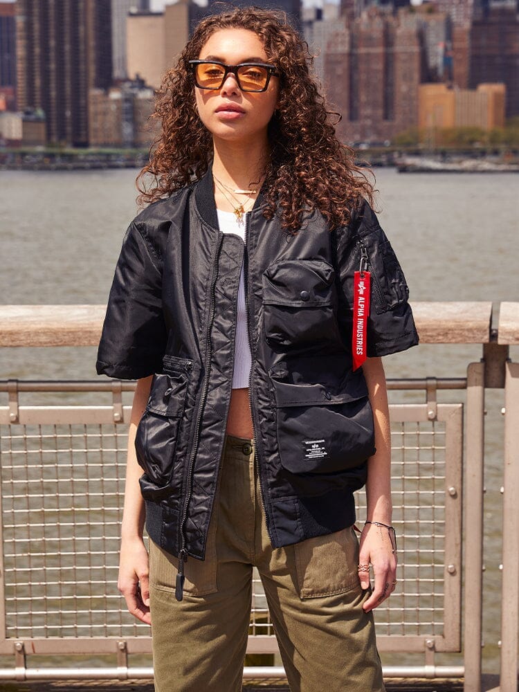 L-2B SHORT SLEEVE BOMBER JACKET - Image 11