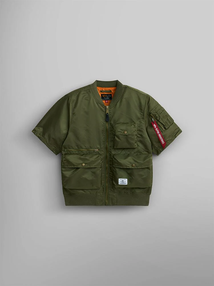 L-2B SHORT SLEEVE BOMBER JACKET - Image 13